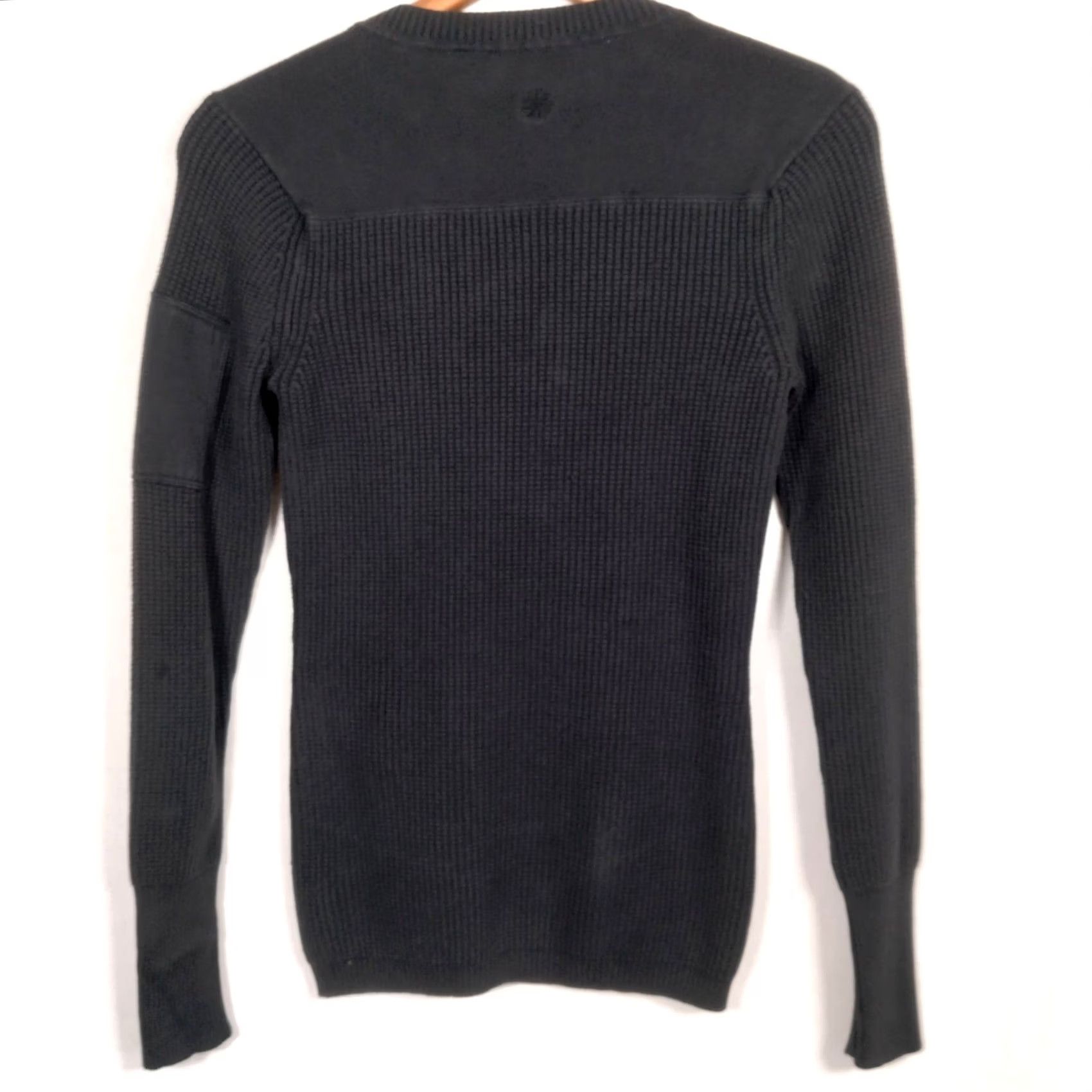 Athleta Athleta Sweater Women S Slim Thermal Knit Gray Size S / US 4 / IT 40 - 3 Thumbnail