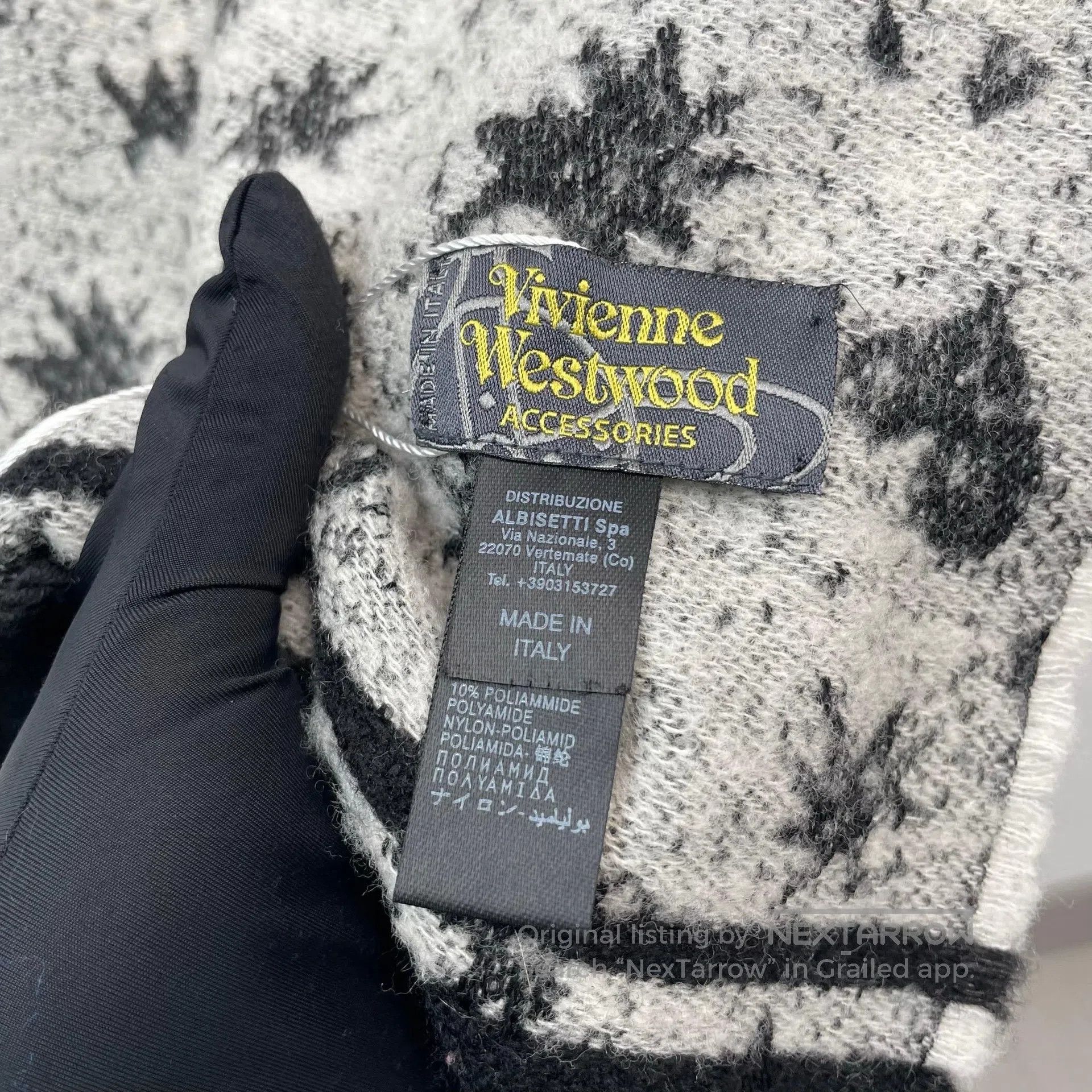 Vivienne Westwood Vivienne Westwood Black and Gray Double-sided Star Heart P Size ONE SIZE - 7 Thumbnail