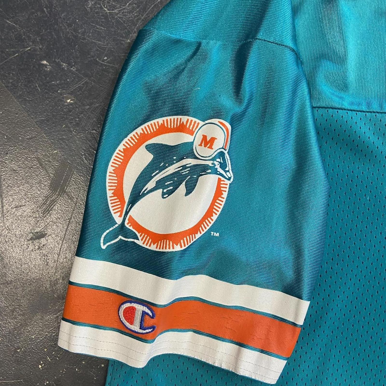 Champion 90s Champion Miami Dolphin NFL Jersey Size US L / EU 52-54 / 3 - 4 Thumbnail