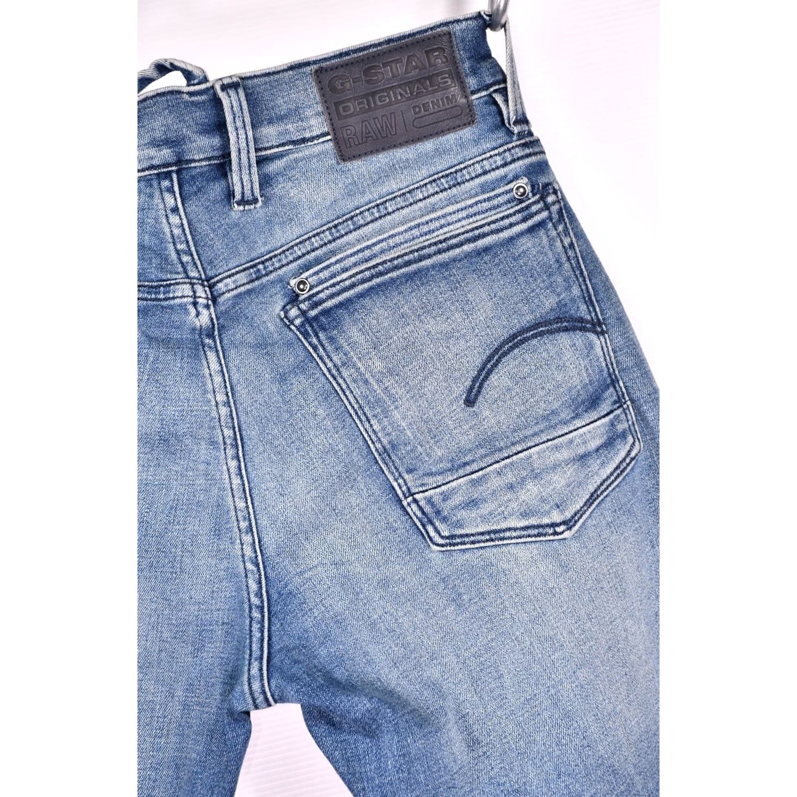 G-Star G-Star Lancet Skinny Jeans Men W28 L32 Denim Blue 92% Cotton 6% Elastomultiester 2% Elastane Jeans Mens Regular Fit Vintage: No Size US 28 / EU 44 - 5 Thumbnail