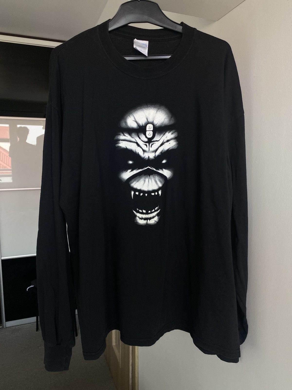 Vintage Iron Maiden 2004 FC Longsleeve rock band tees vintage opium Size US XXL / EU 58 / 5 - 3 Thumbnail