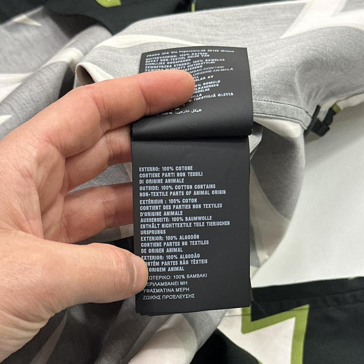 Prada Prada x Frankenstein FW19 Boxy Lightning Shirt - XS (S/M) Size US S / EU 44-46 / 1 - 8 Thumbnail