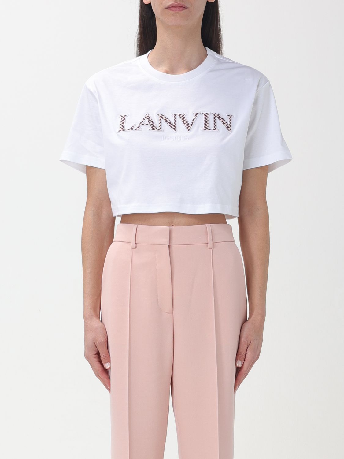 image of Lanvin T-Shirt Woman White, Women's (Size Small)