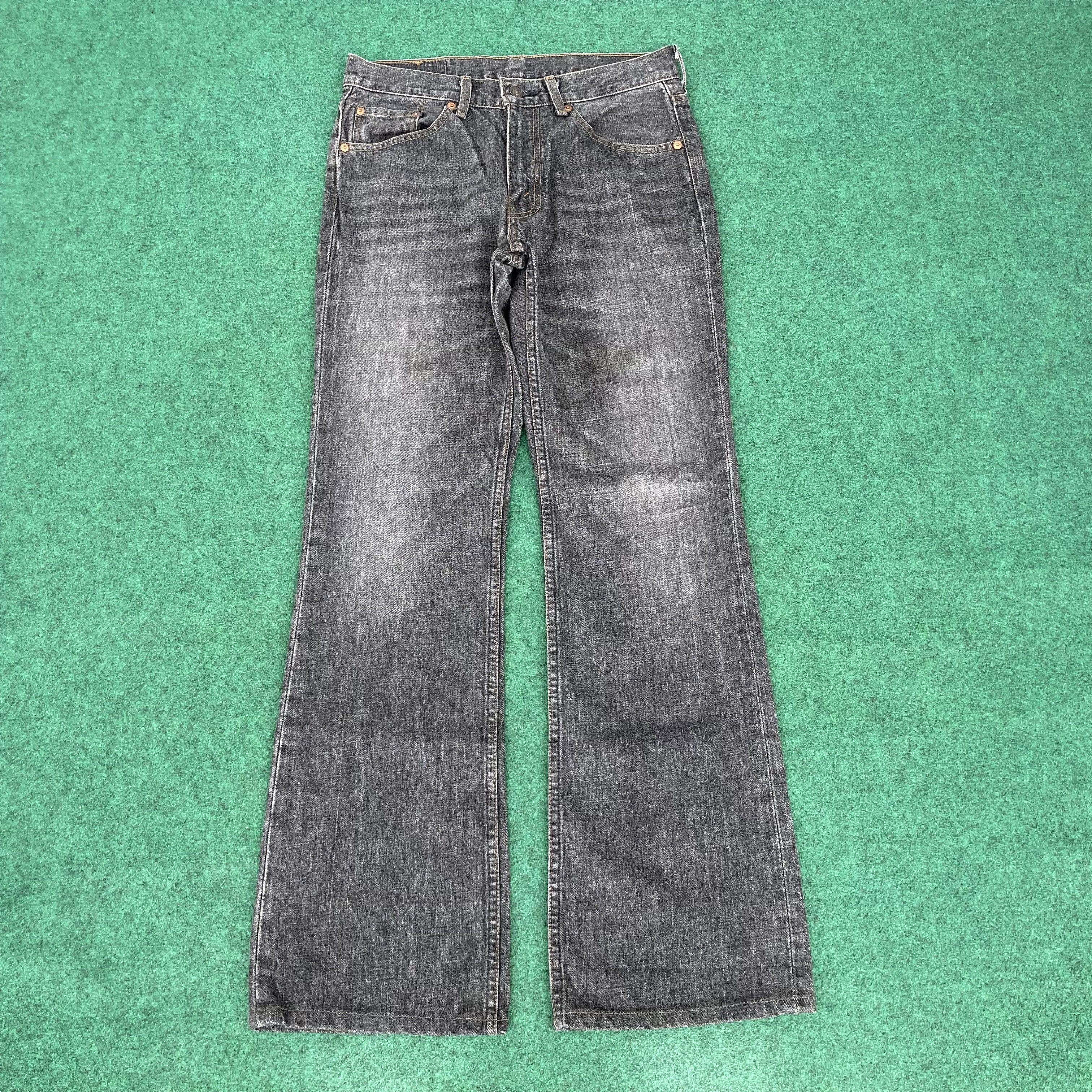 Levi's 29x31.5 Vintage Levis 517 Denim Sz 30 Bootcut Faded Jeans Size US 30 / EU 46 - 1 Thumbnail