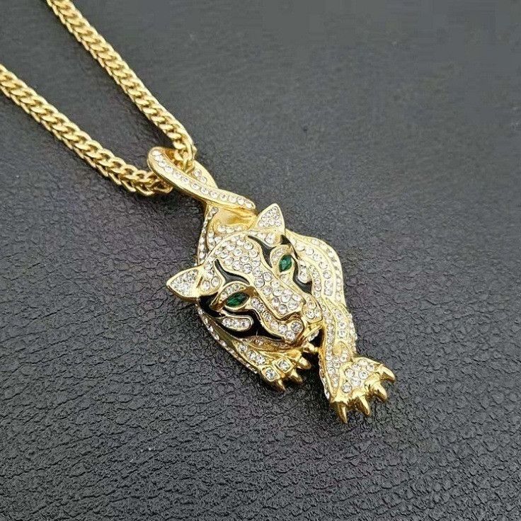 Other Cheetah New Design STEAL! Y2K Chains Necklace Chain Size ONE SIZE - 3 Thumbnail