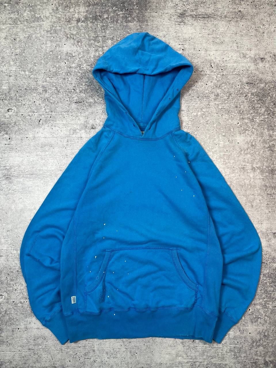 Franklin & Marshall Vintage Franklin Marshall Distressed Painted Hoodie Y2K Size US M / EU 48-50 / 2 - 1 Thumbnail