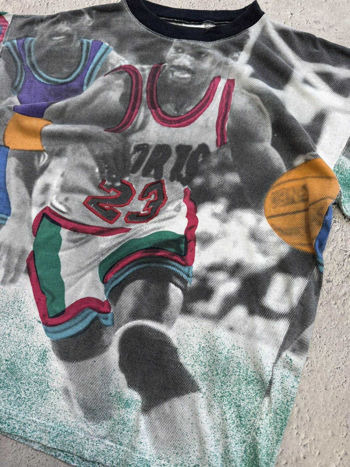 Jordan Brand × Nike × Vintage Vintage 90s Nike Michael Jordan T-Shirt Size US M / EU 48-50 / 2 - 5 Thumbnail