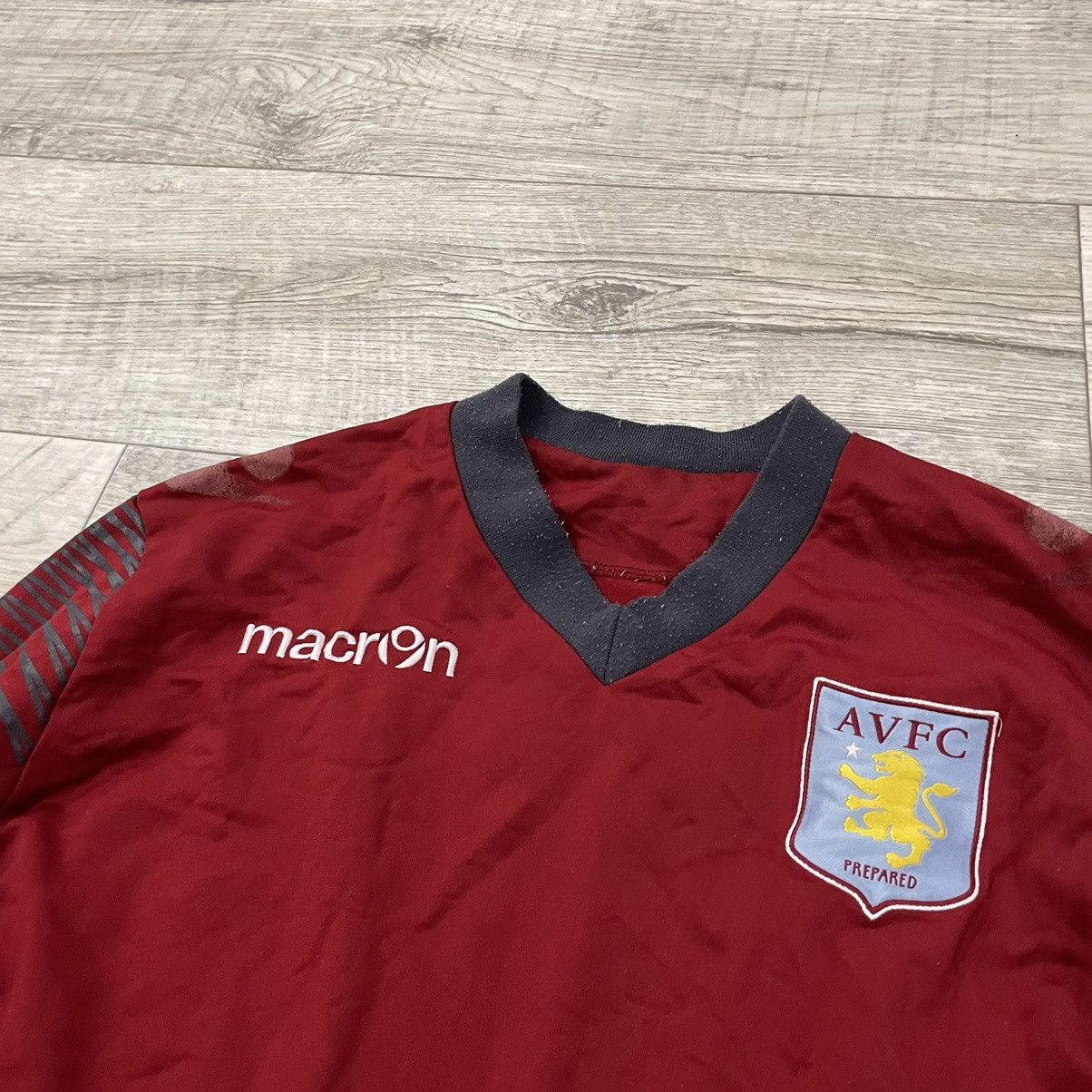 Macron × Vintage Aston villa macron retro jersey longsleeve goalkeeper Size US L / EU 52-54 / 3 - 2 Thumbnail
