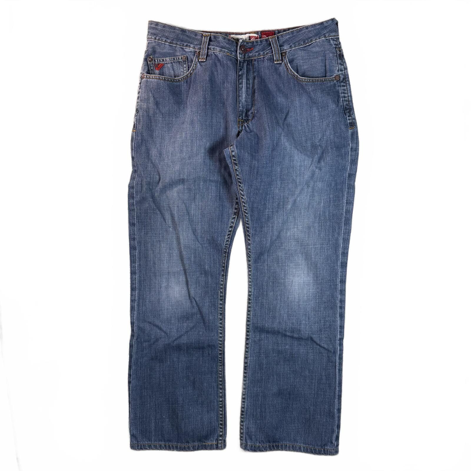 Quiksilver Y2K Quiksilver Quik Jean Denim Jeans 35x29 Regular Fit Size US 35 - 1 Thumbnail