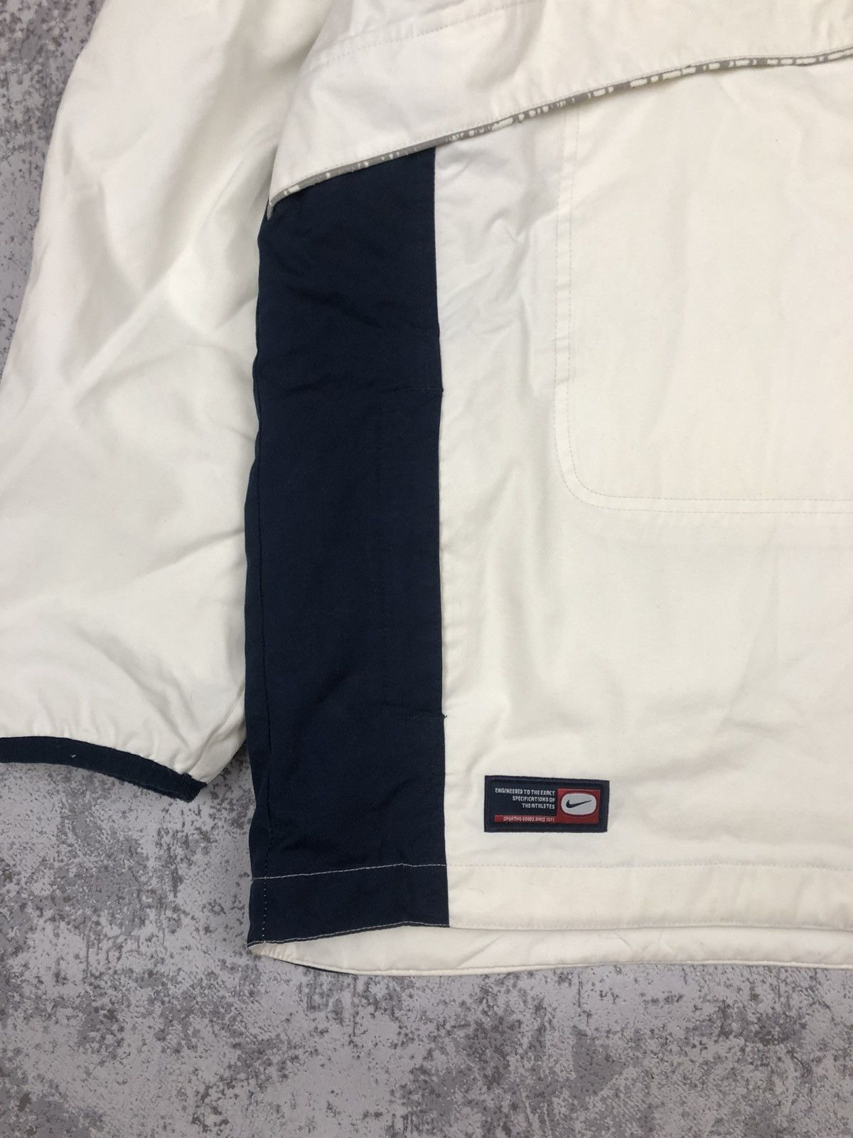 Nike Nike Vintage Anorak Fleece Jacket Reflective Size US S / EU 44-46 / 1 - 7 Thumbnail