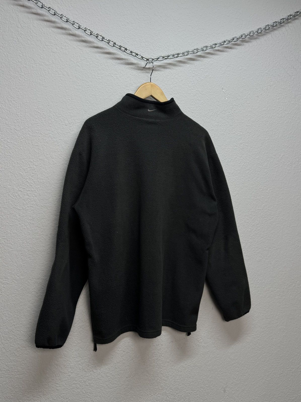 Nike Vintage 90s Nike 1/4 Zip Fleece Pullover Sweater Size US L / EU 52-54 / 3 - 12 Thumbnail