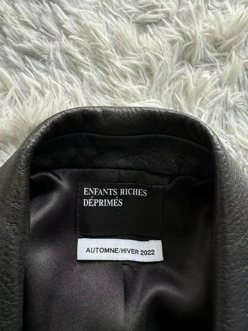 Enfants Riches Deprimes Enfants Riches Deprimes 22FW Green Suit Leather Jacket 2502 Size US L / EU 52-54 / 3 - 2 Thumbnail