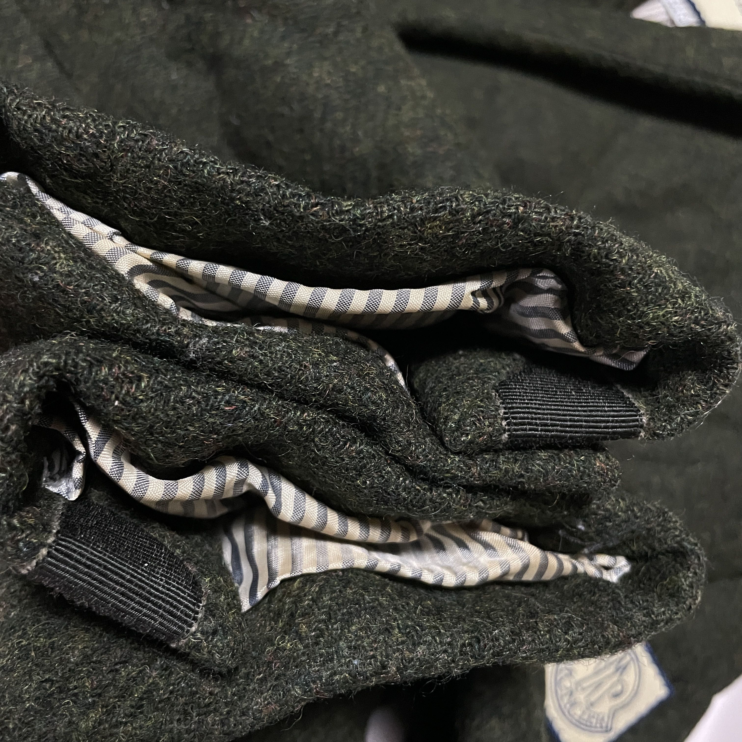 Moncler Gamme Bleu Moncler Gamme Bleu Padded Wool Blazer Forest Green size2 Size 38R - 6 Thumbnail