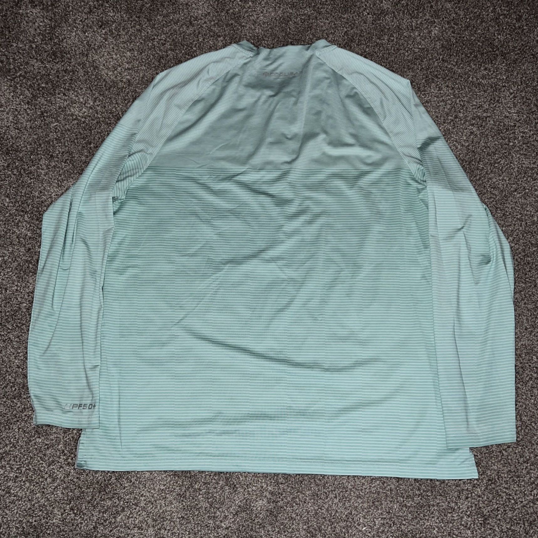 Vintage Coolibar Blue Longsleeve Henley Shirt Mens XL Size Blue Henley Long Sleeve T-Shirt Size US XL / EU 56 / 4 - 4 Thumbnail