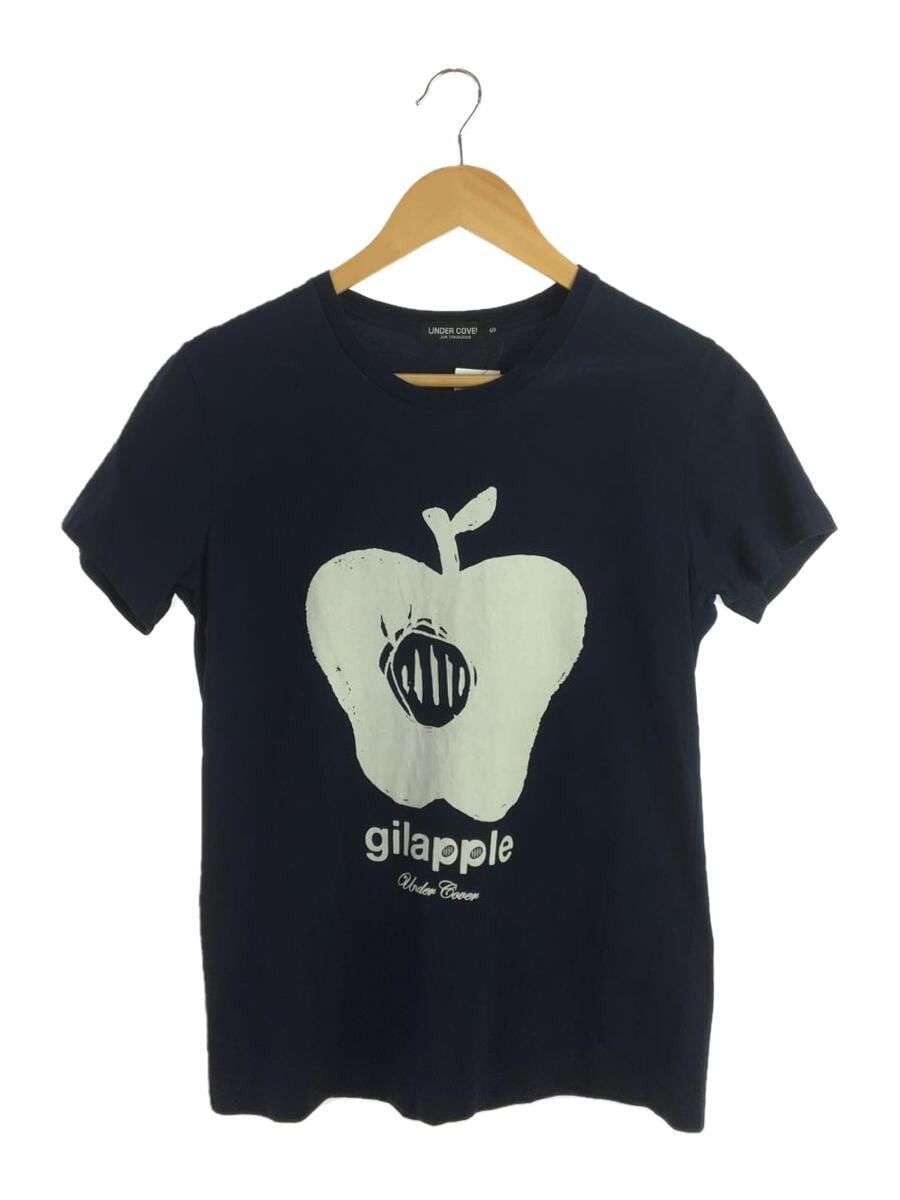 image of Undercover Gilapple T-Shirt in Navy, Men's (Size Small)