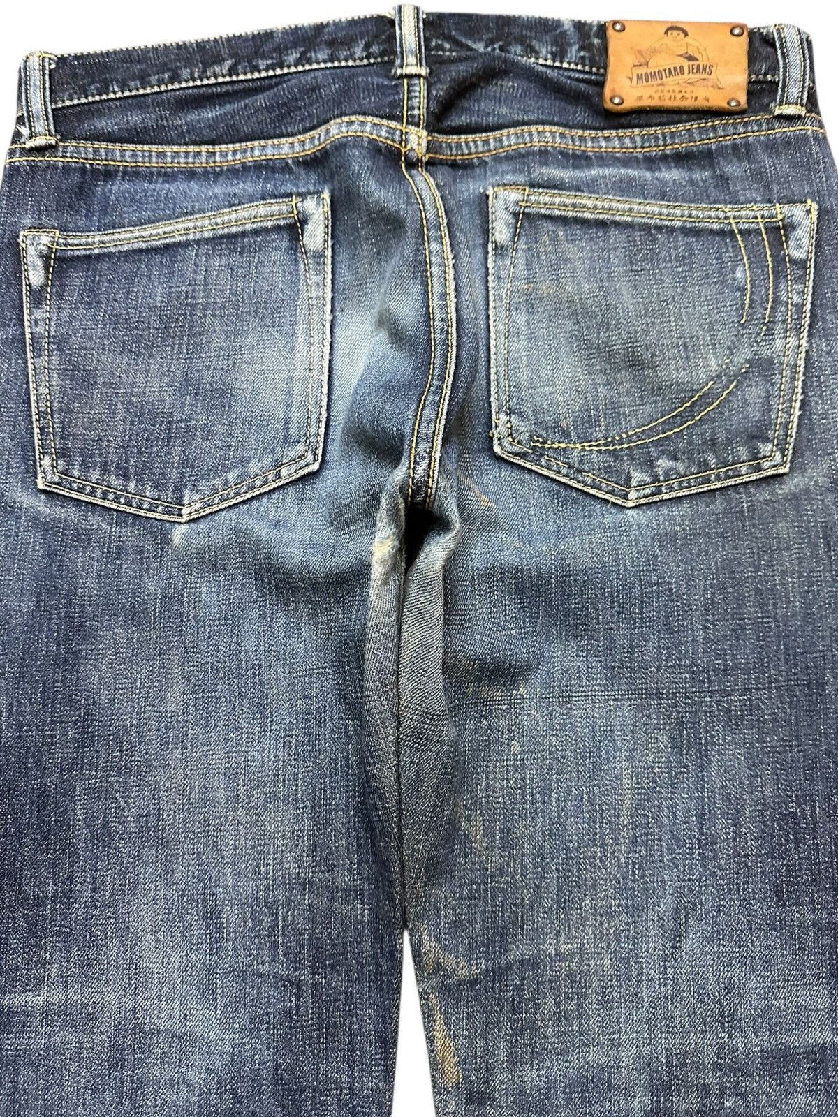 Momotaro Jeans Vintage Momotaro Selvedge Mudwash Distressed Denim Size US 32 / EU 48 - 7 Thumbnail