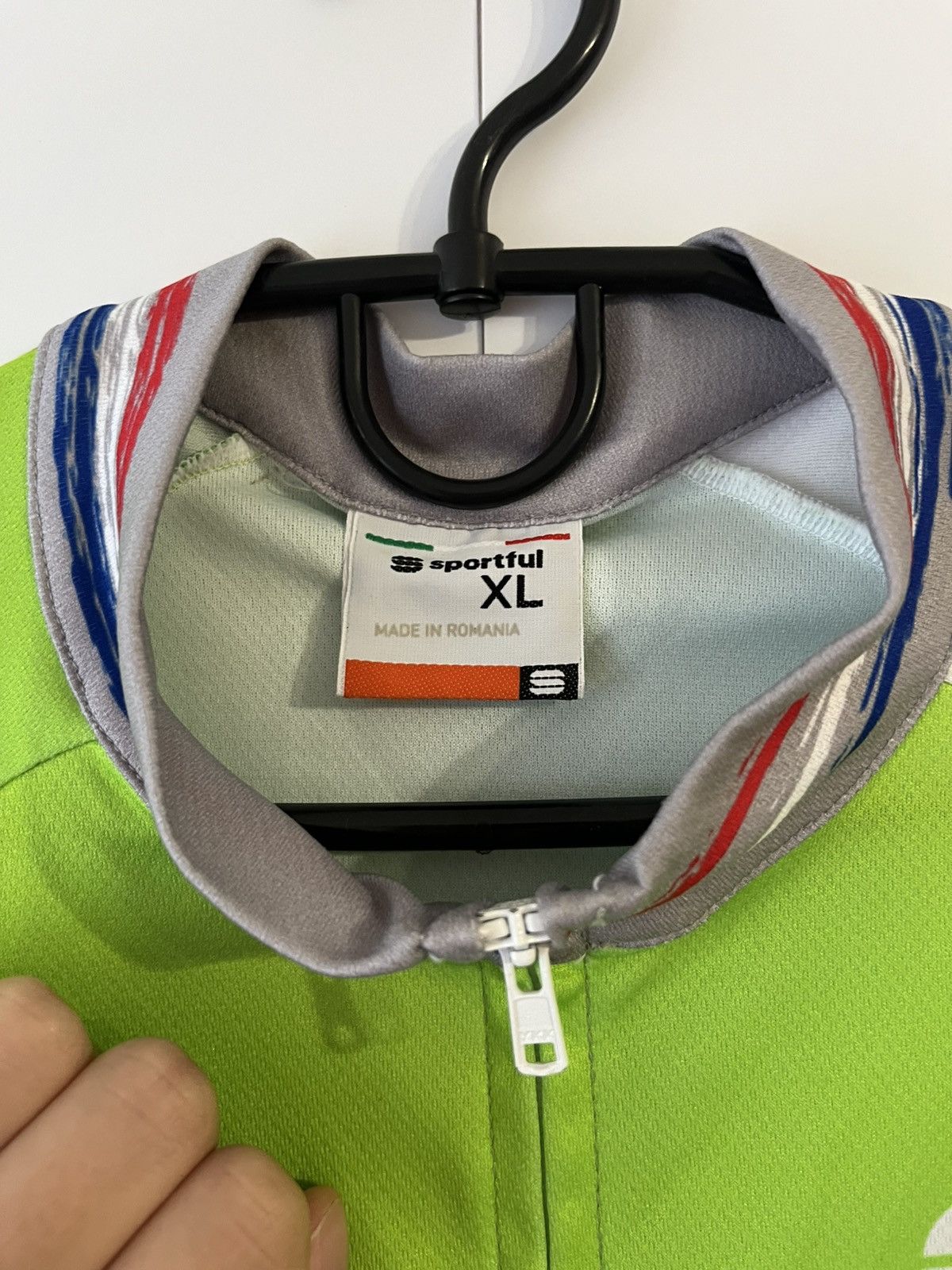 Other Sportful Col de la Colombiere Full Zip Cycle Jersey Size US XL / EU 56 / 4 - 6 Thumbnail