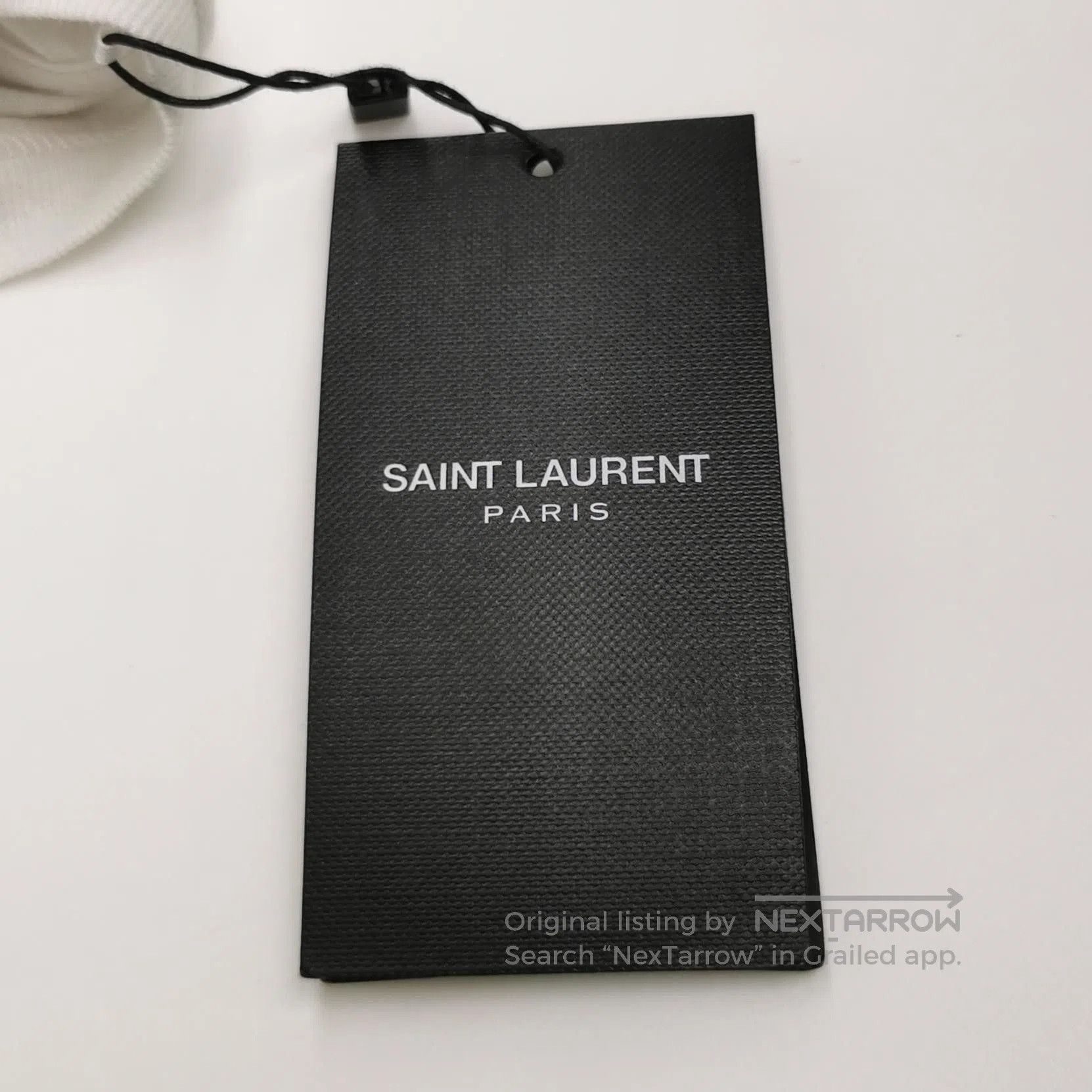 Saint Laurent Paris Saint Laurent Cotton Graphic Crewneck T-Shirt L. Size US L / EU 52-54 / 3 - 5 Thumbnail