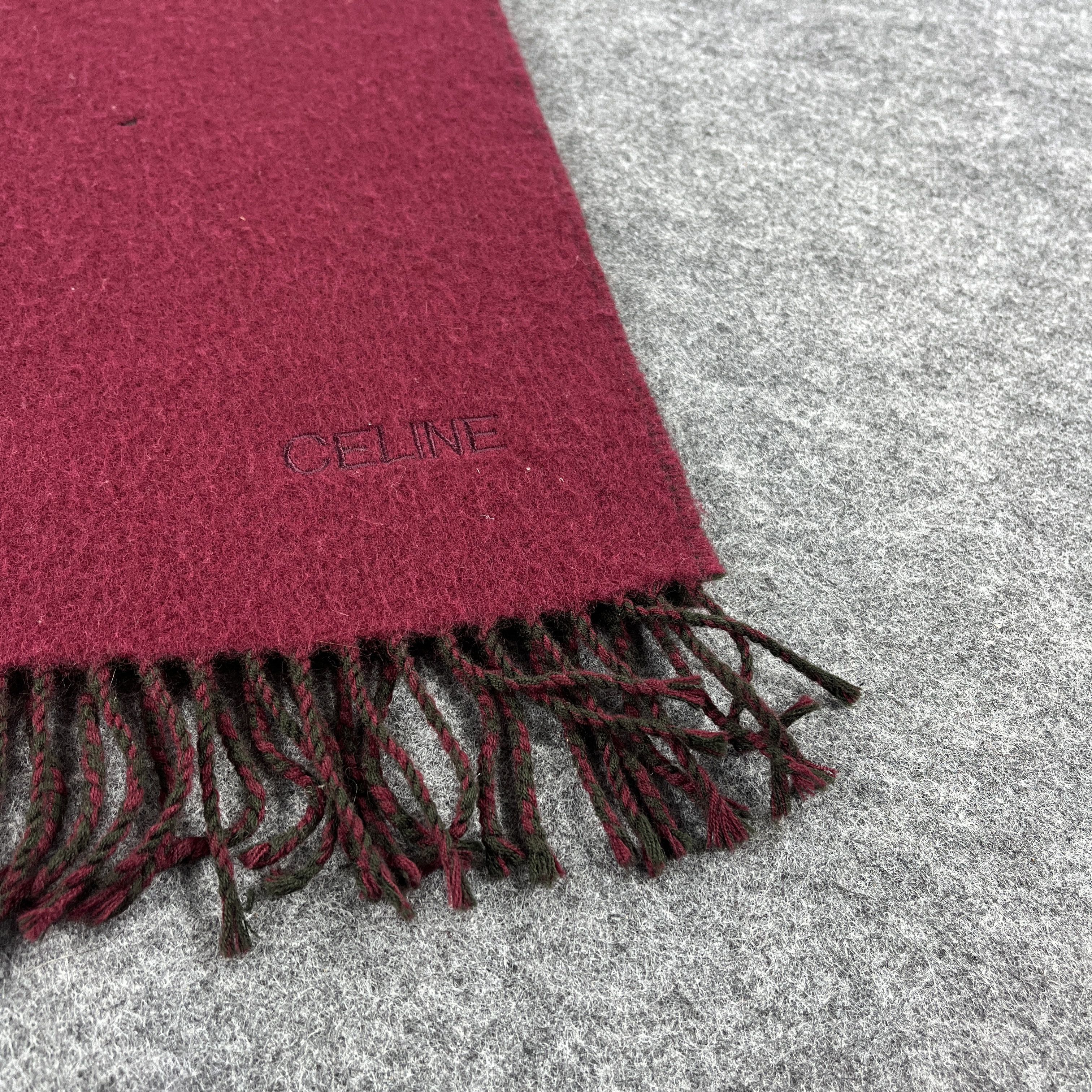 Vintage Winter Session CeLinE Scarf / Muffler / Neckwear T1056 Size ONE SIZE - 6 Thumbnail