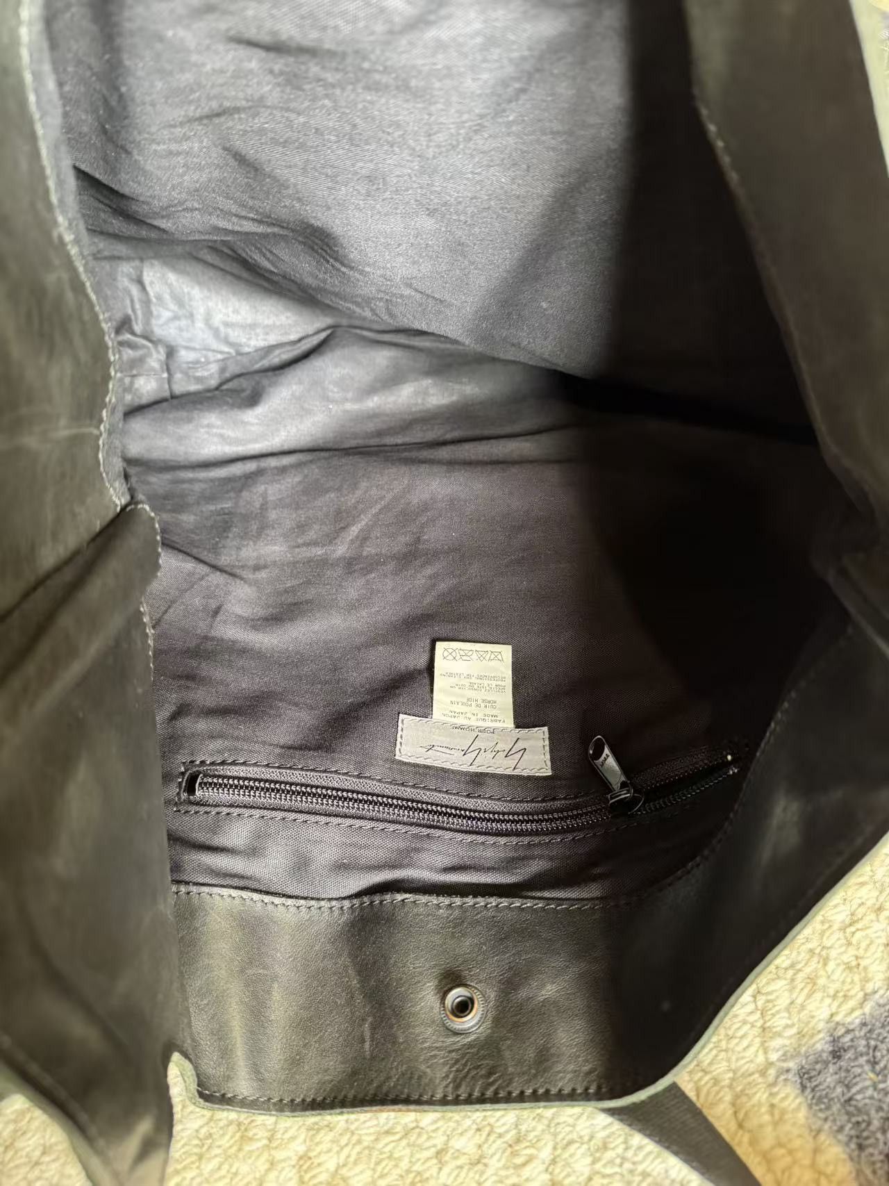 Yohji Yamamoto Yohji Yamamoto Pour Homme Leather Bag（Horsehide） Size ONE SIZE - 13 Thumbnail