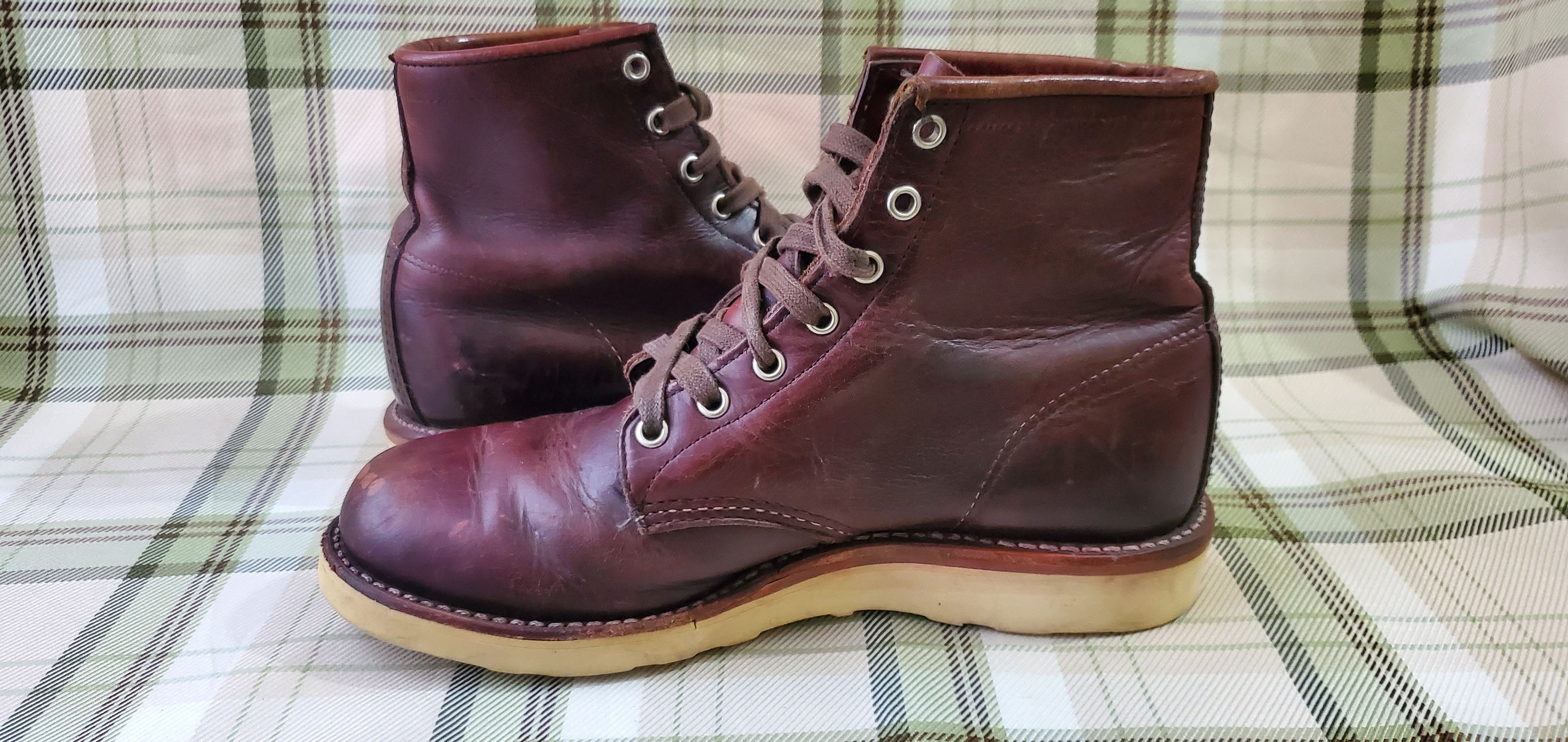 Chippewa CHIPPEWA Brown Leather Lace Up Boots Size US 8 / EU 41 - 6 Thumbnail