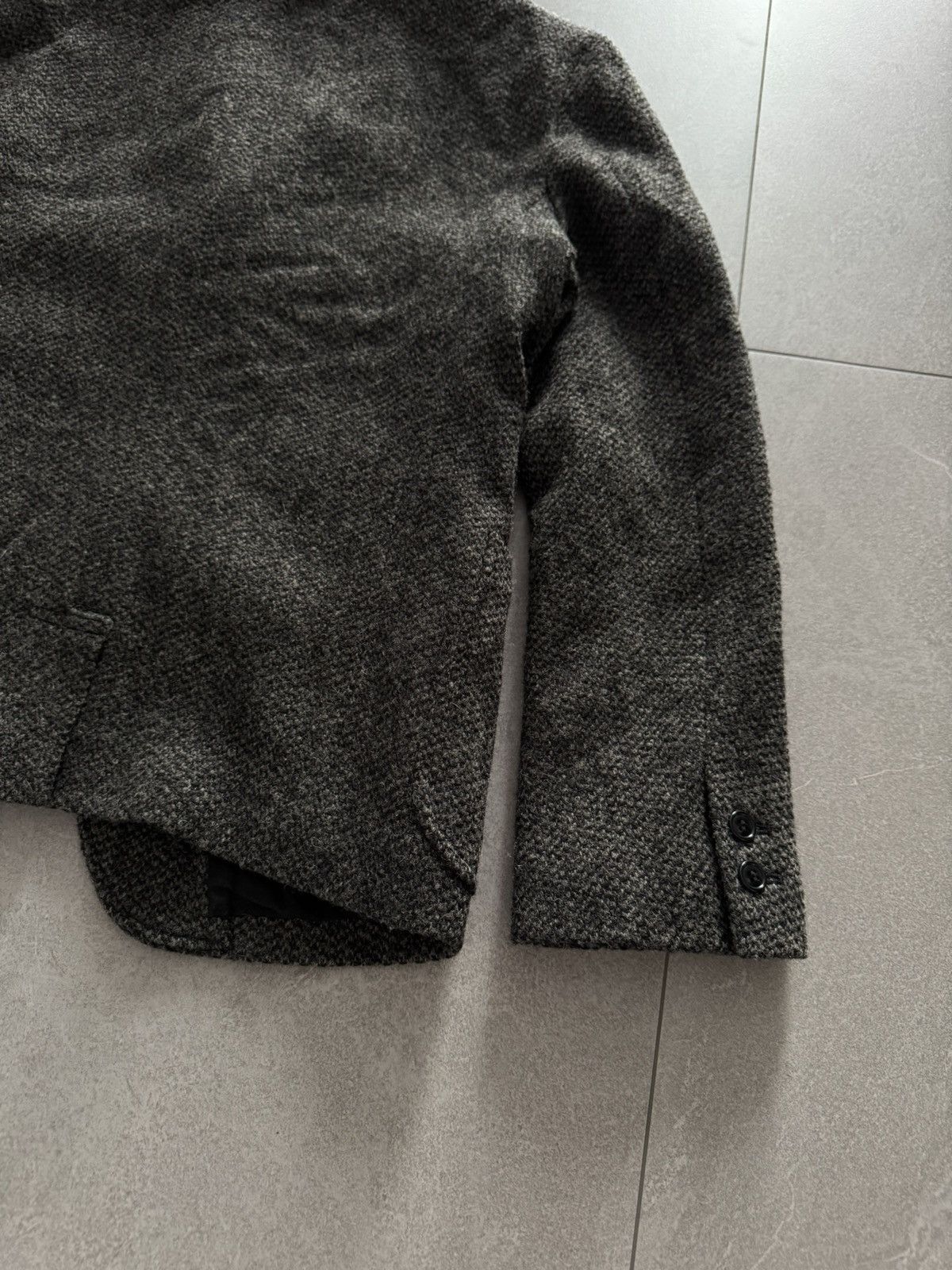 CABANE de ZUCCa Cabane De Zucca x Harris Tweed Blazer Size 38S - 7 Thumbnail