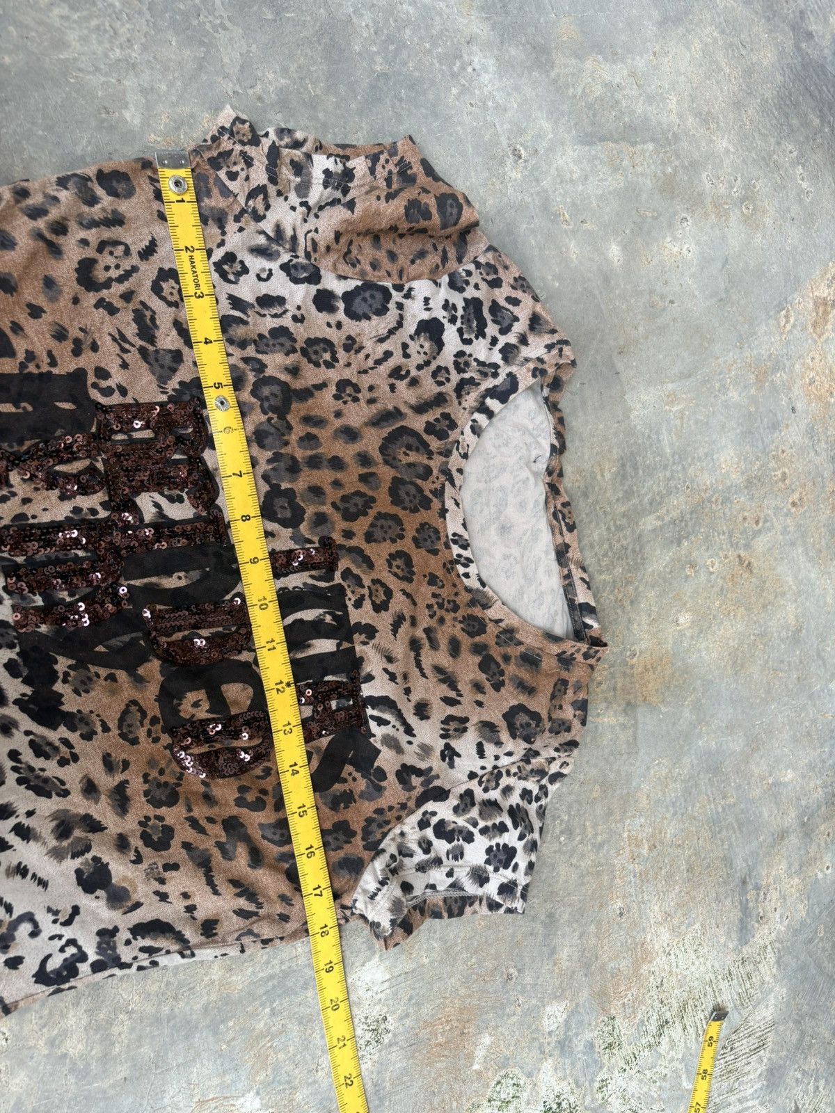 Hysteric Glamour Y2k Opium Leopard Punk Style Women's Size ONE SIZE - 4 Thumbnail