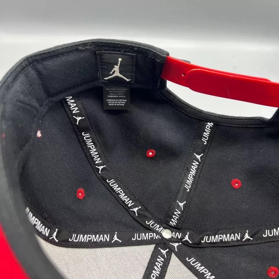 Jordan Brand Air Jordan Flight Hat Men Embroidered Jumpman Snap Back Cap Size ONE SIZE - 6 Thumbnail