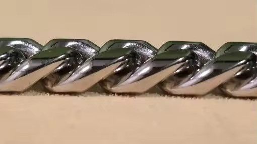 Jewelry 10 mm + 22 cm Cuban Chain Bracelets Size ONE SIZE - 8 Thumbnail
