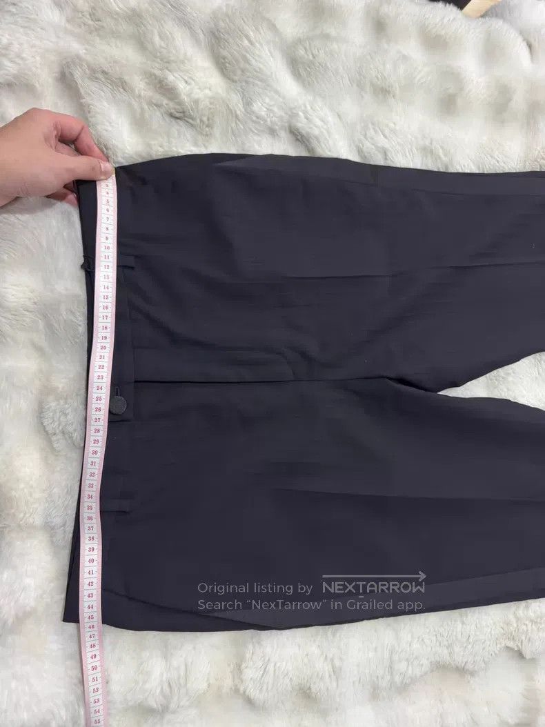Saint Laurent Paris Saint Laurent Paris Dark Pattern Men's Smoking Trousers Size US 34 / EU 50 - 6 Thumbnail