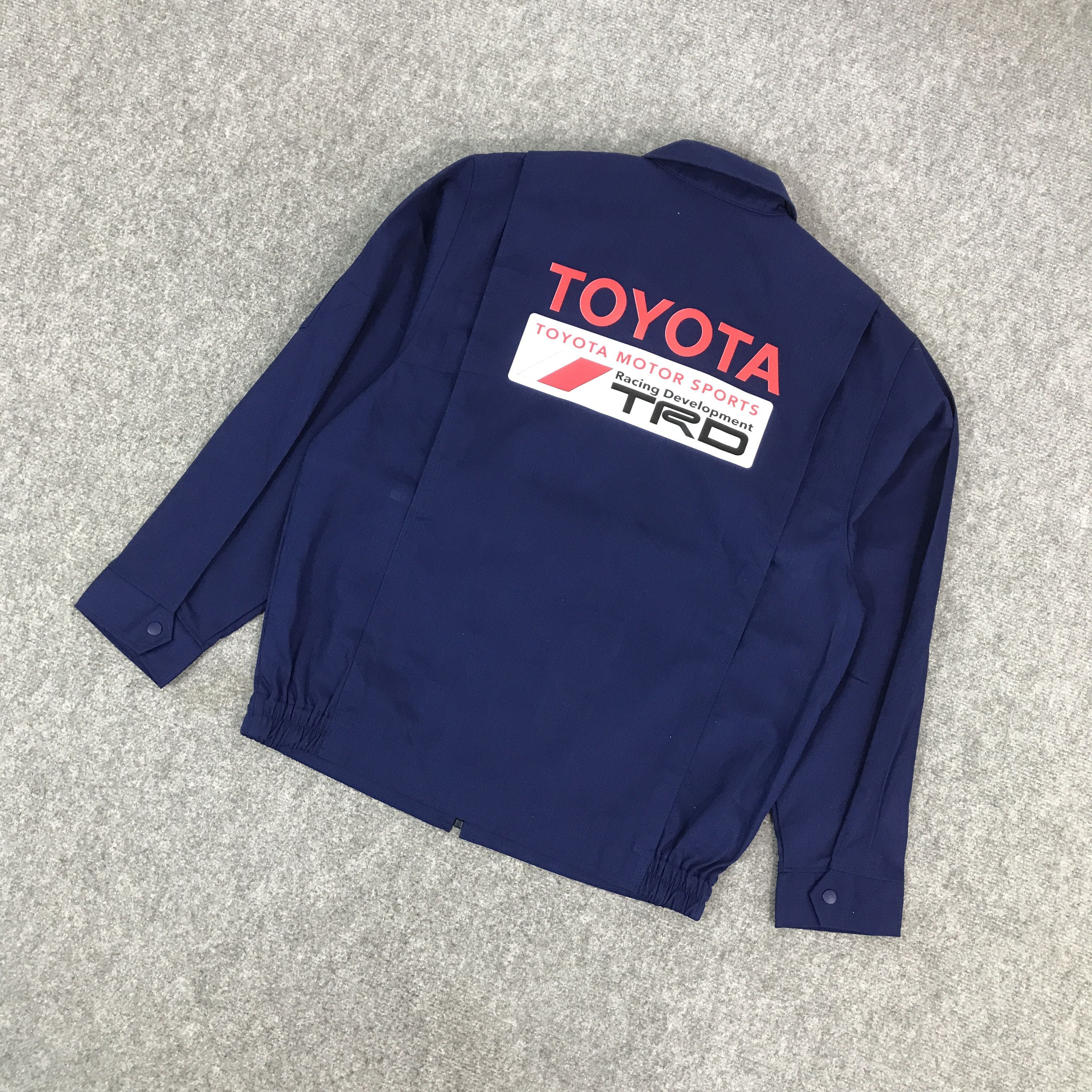 Japanese Brand TOYOTA MOTORSPORTS RACING DEVELOPMENT TRD JAPAN JACKET Size US L / EU 52-54 / 3 - 6 Thumbnail