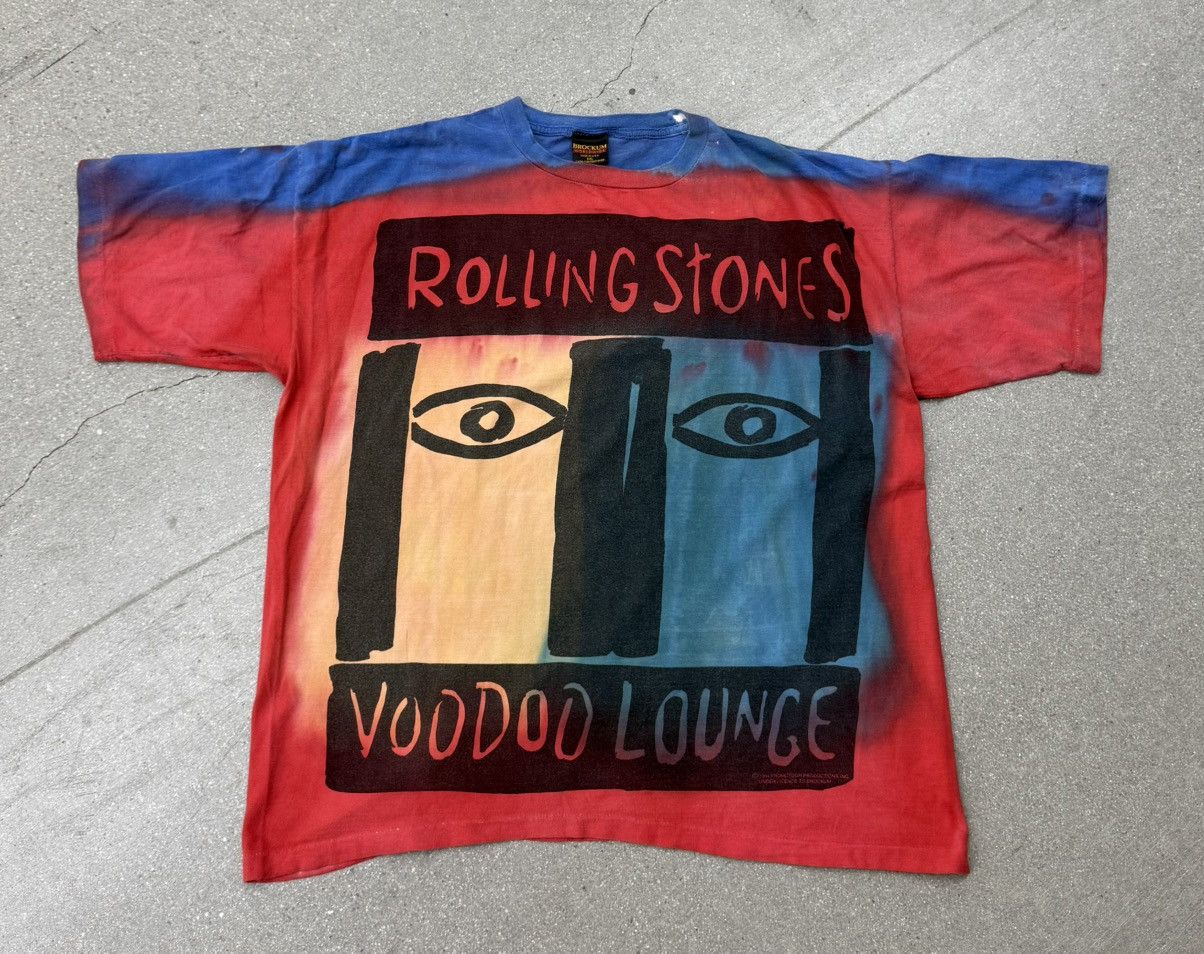Brockum Vintage The Rolling Stones 1996 Voodoo Lounge Tour AOP Tee Size US XXL / EU 58 / 5 - 1 Thumbnail