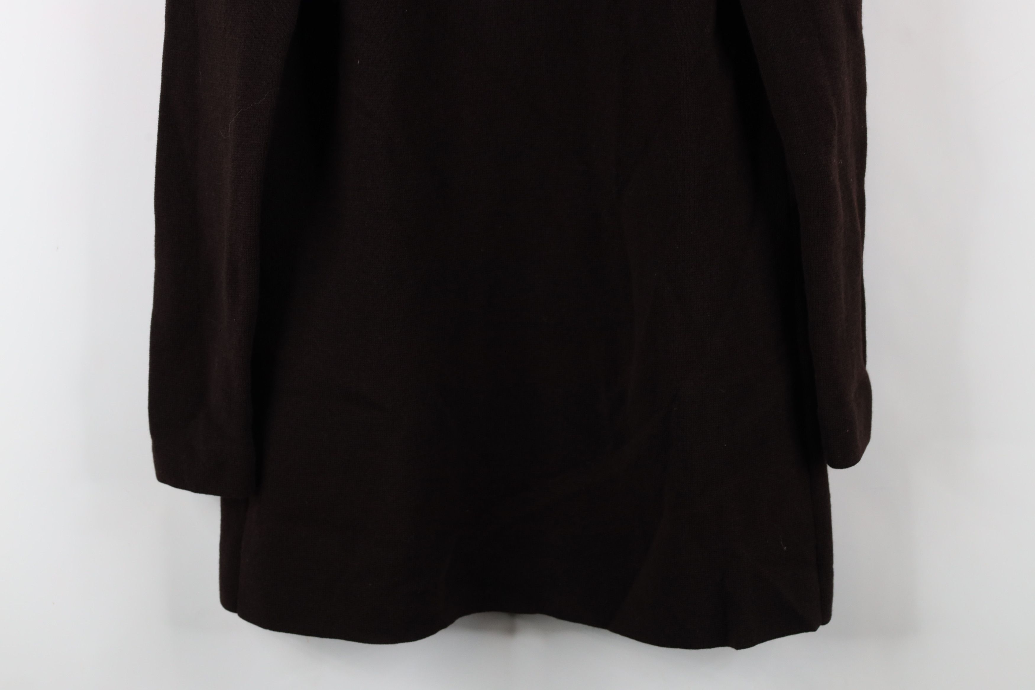 Eileen Fisher × Vintage Eileen Fisher Heavyweight Knit Open Front Cardigan Sweater Size S / US 4 / IT 40 - 10 Thumbnail