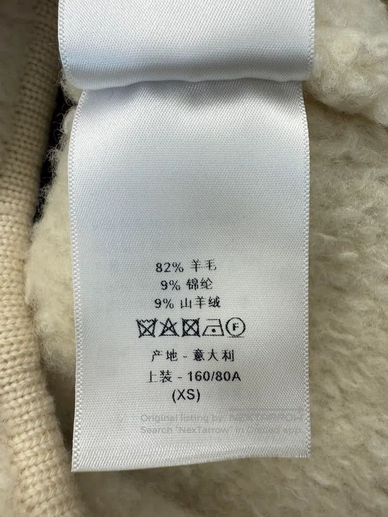 Dior Dior White slogan logo teddy jacket Size XS / US 0-2 / IT 36-38 - 5 Thumbnail