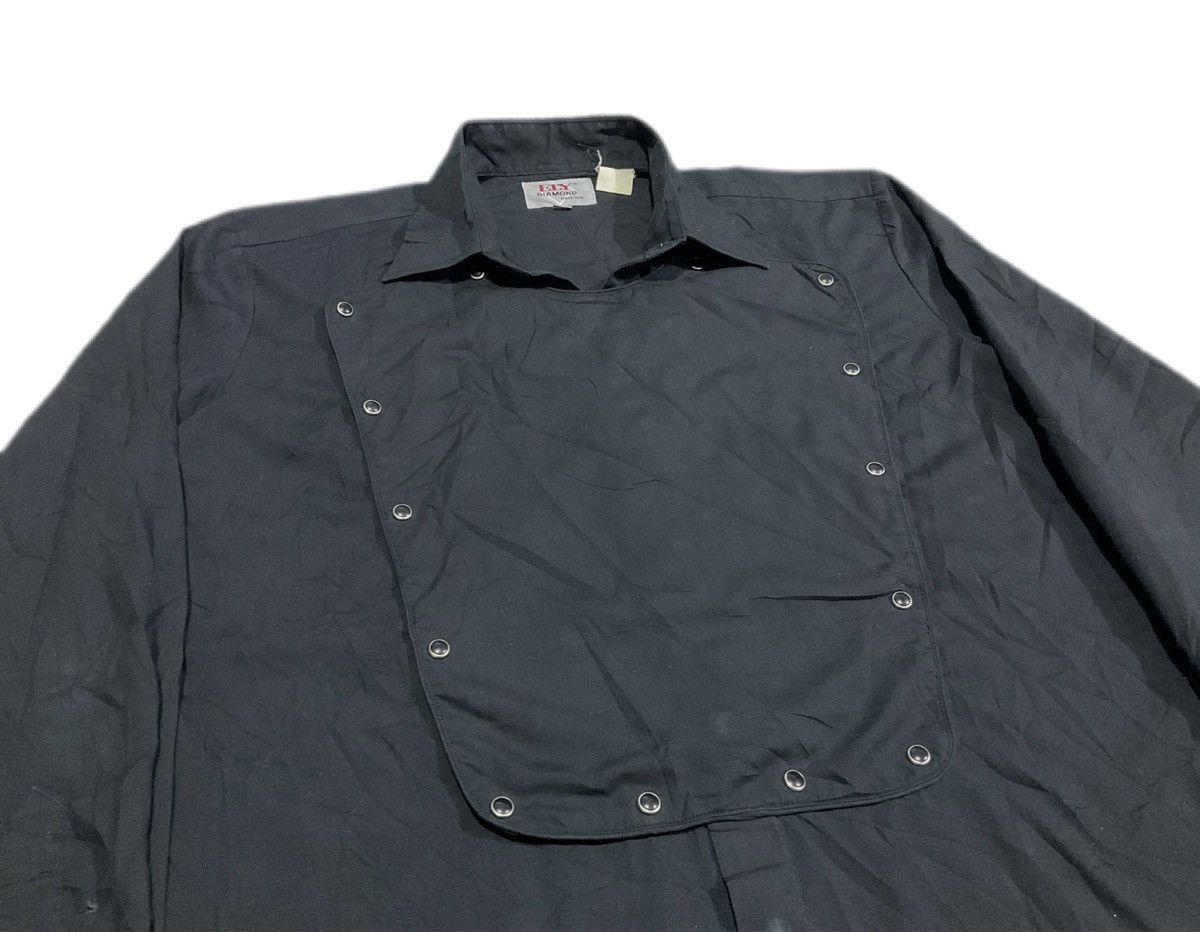 Hysteric Glamour × If Six Was Nine × Japanese Brand 🔥Sick Y2K Ely Diamond Shirt Double Layer Goth Punk Size US XL / EU 56 / 4 - 6 Thumbnail