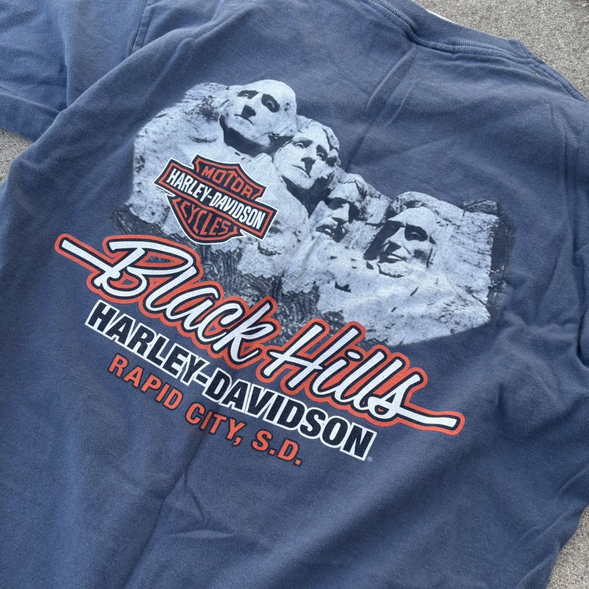 Harley Davidson × Vintage 2008 Harley Davidson Single Stitch Sturgis Shirt Size US L / EU 52-54 / 3 - 7 Thumbnail
