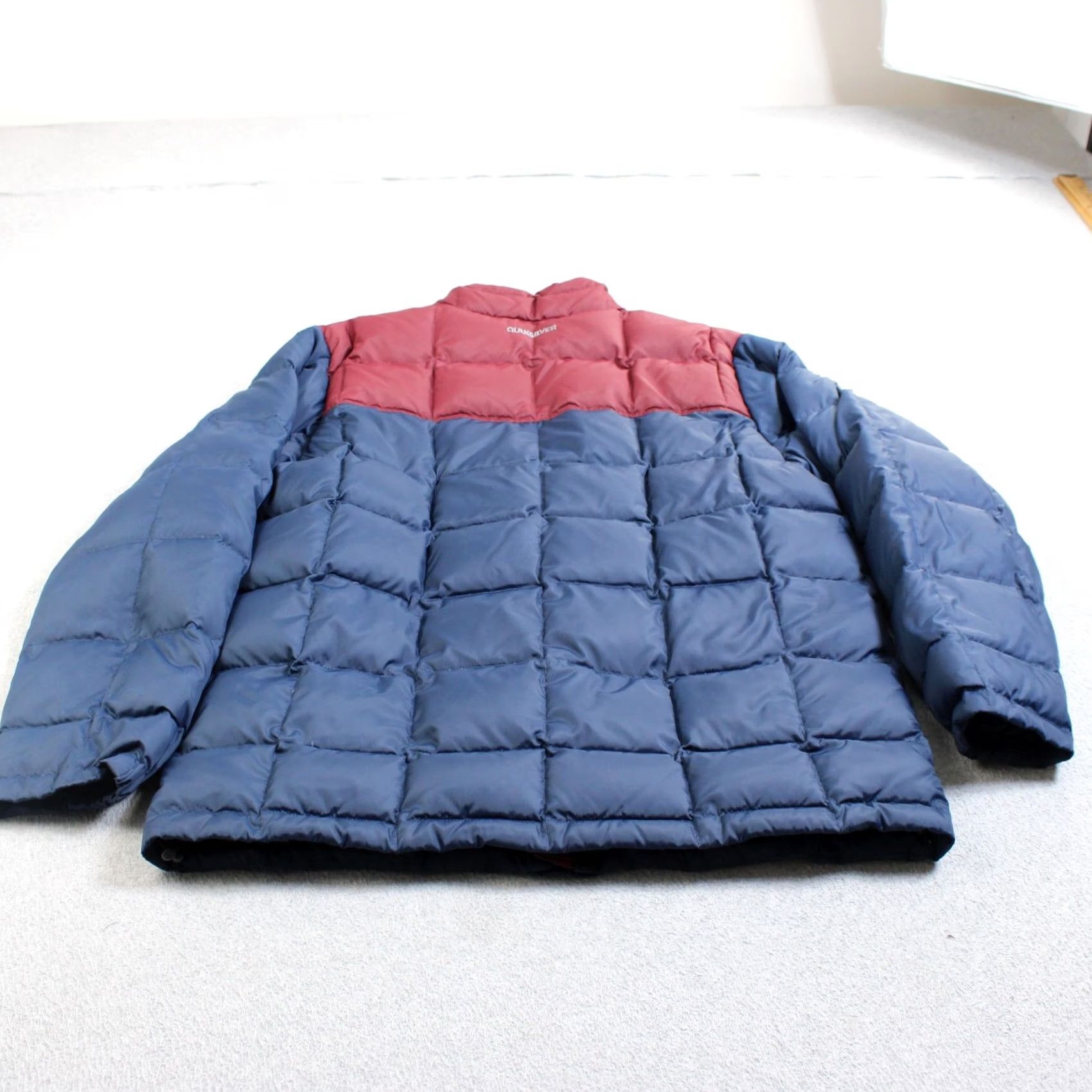 Quiksilver Quiksilver Puffer Jacket Men XL Blue Quilted Full Zip Colorblock Down Coat Y2K Size US XL / EU 56 / 4 - 2 Thumbnail