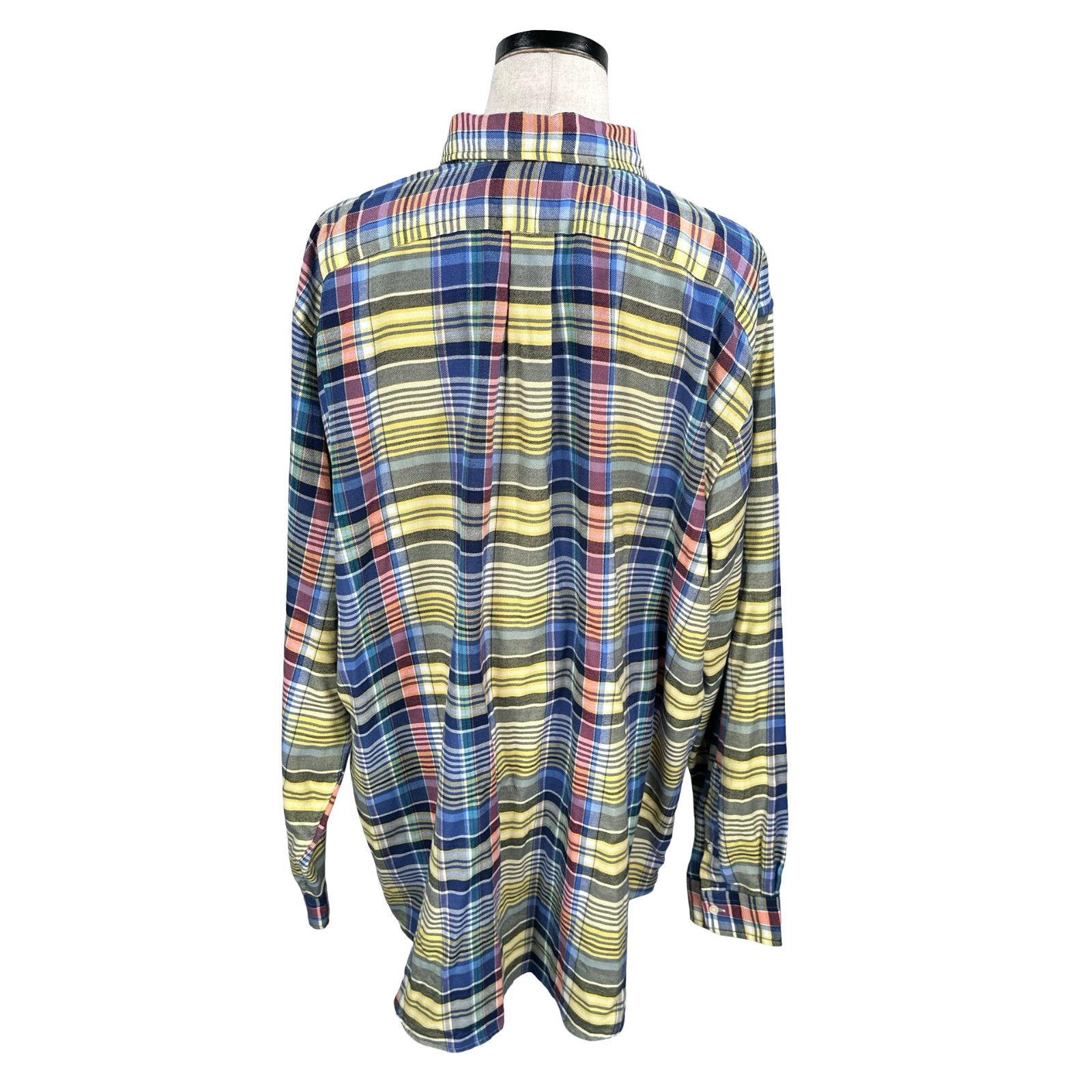 Ralph Lauren Polo Ralph Lauren Light Flannel Shirt Men 2XLT Plaid Button Size US XXL / EU 58 / 5 - 5 Thumbnail