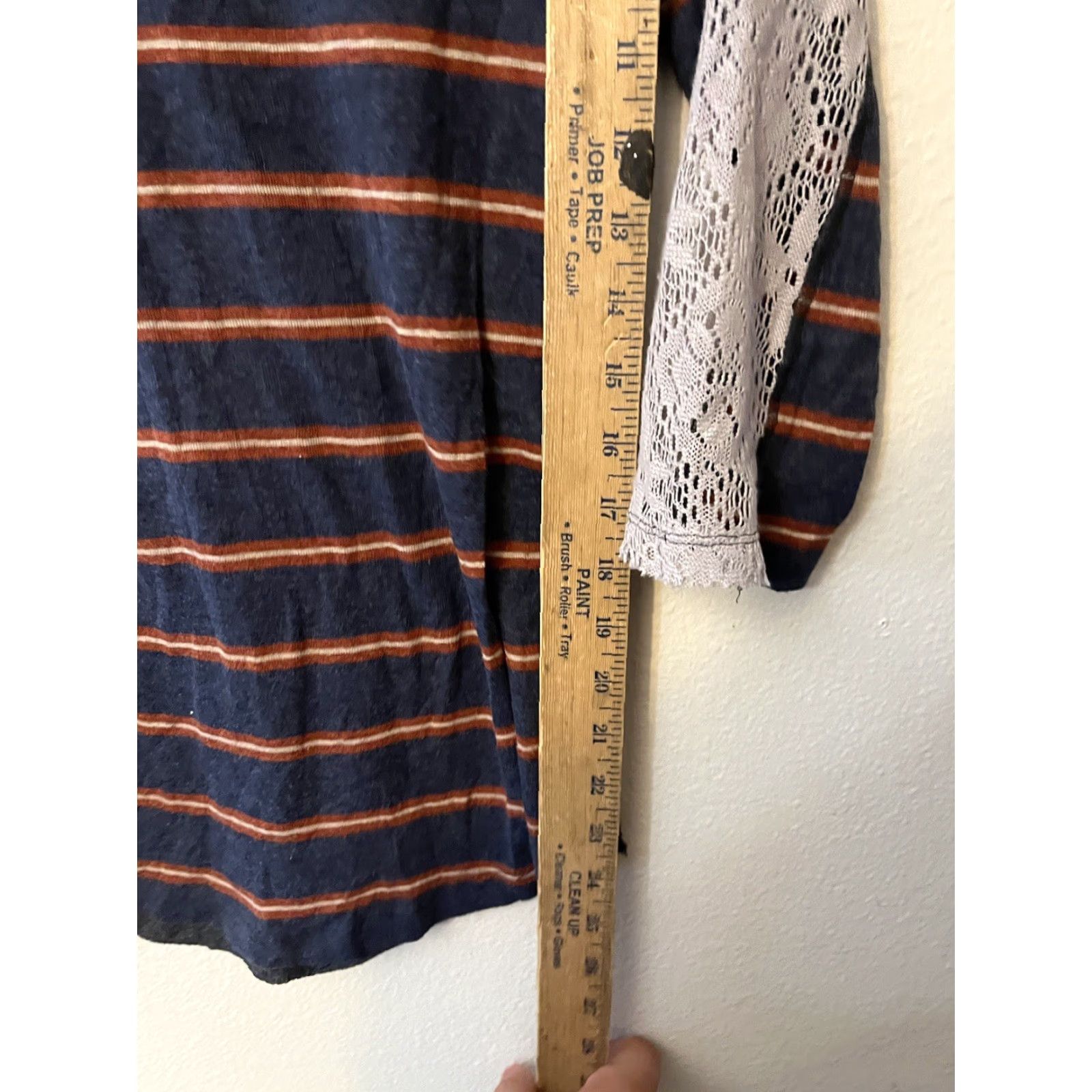 Free People Free People Shirt Lace Top Petite Size S Small Texas Bluebonnets We The Love Me Size S / US 4 / IT 40 - 4 Thumbnail