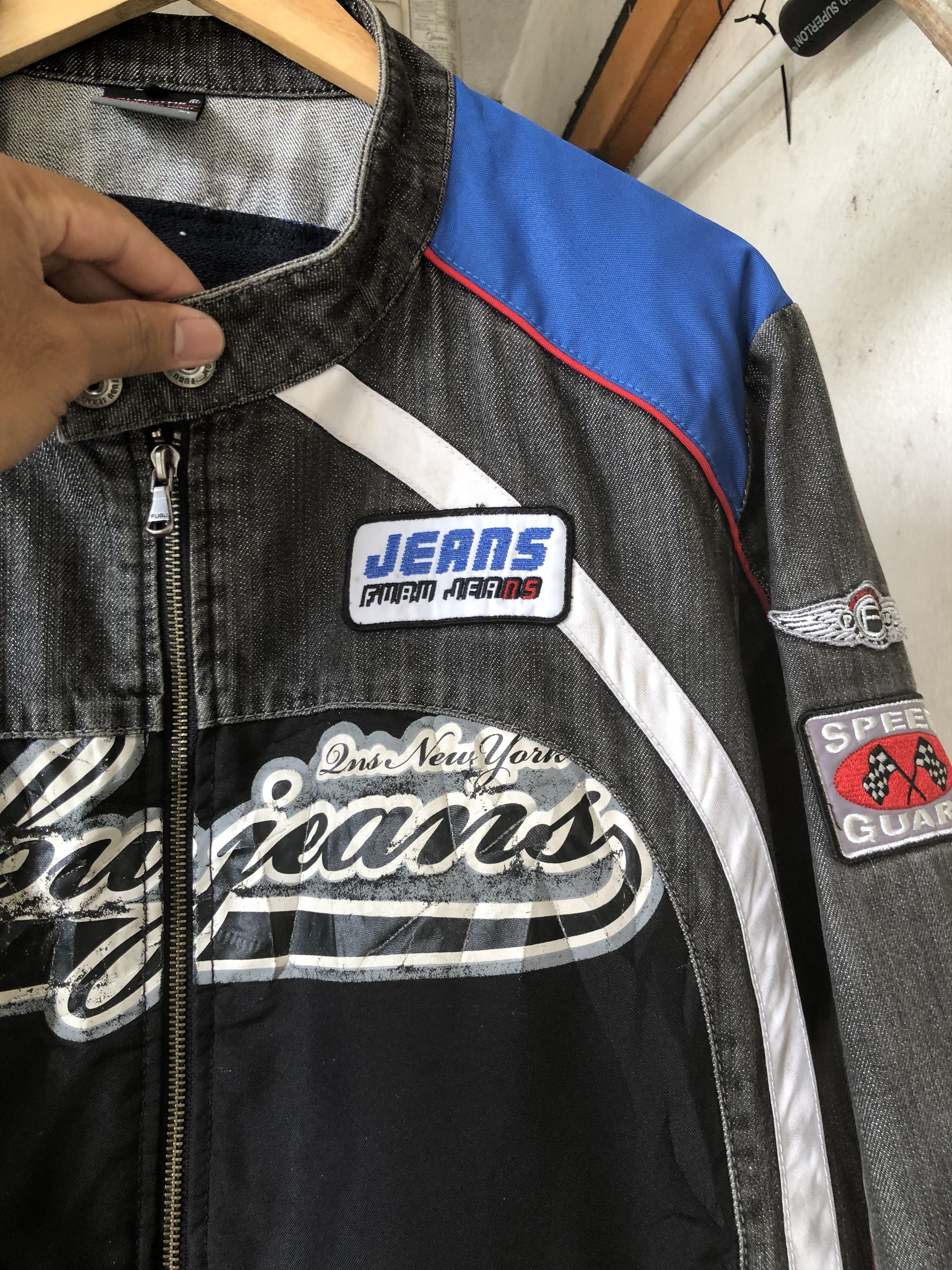 Fubu Rare Fubu The Collection Biker Motorcycle Jacket Size US XL / EU 56 / 4 - 5 Thumbnail