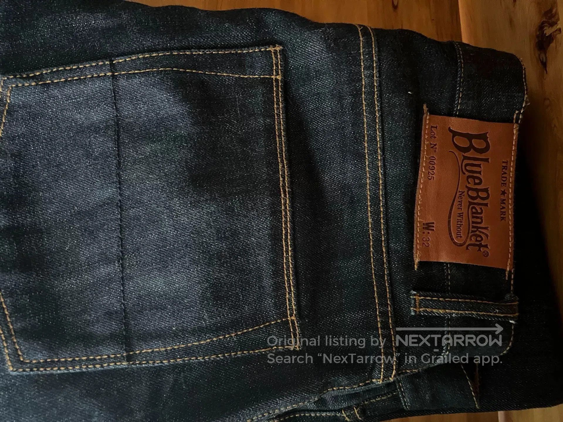 Blue Blanket handmade italy 14.75oz blue jeans. Size US 32 / EU 48 - 9 Thumbnail