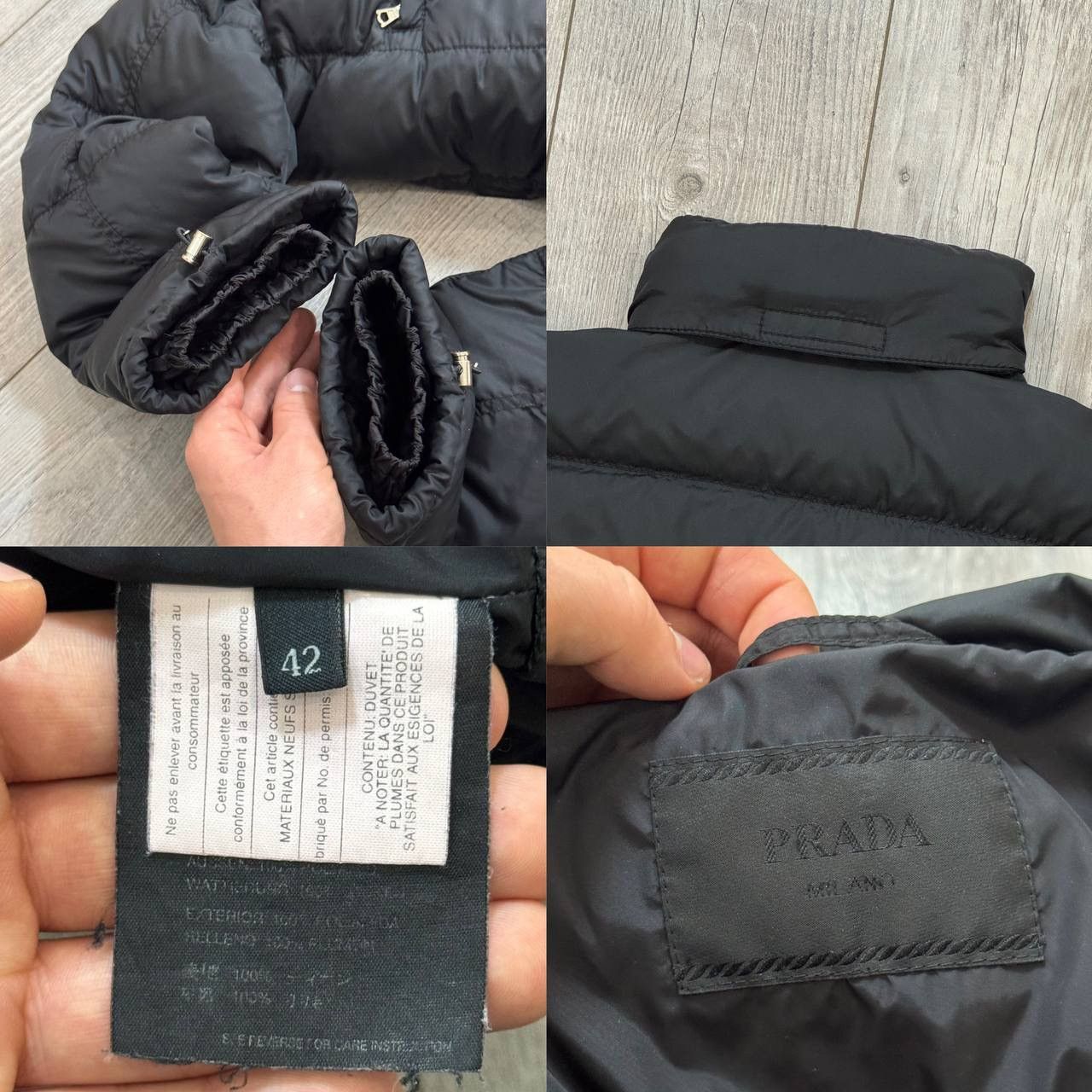 Prada Vintage PRADA Ski Down Jacket Size M / US 6-8 / IT 42-44 - 12 Thumbnail