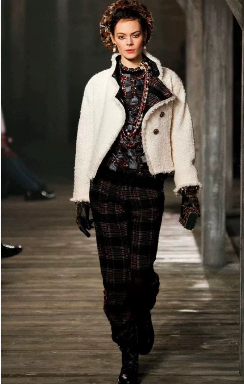 Chanel Chanel Edinburgh series tweed jacket 2503-Nextarrow Size XS / US 0-2 / IT 36-38 - 7 Thumbnail