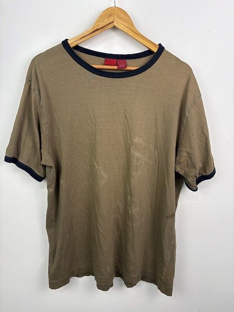 Mossimo × Vintage Vintage 90's Mossimo Two Tone Blank T-Shirt Size L Size US L / EU 52-54 / 3 - 1 Thumbnail
