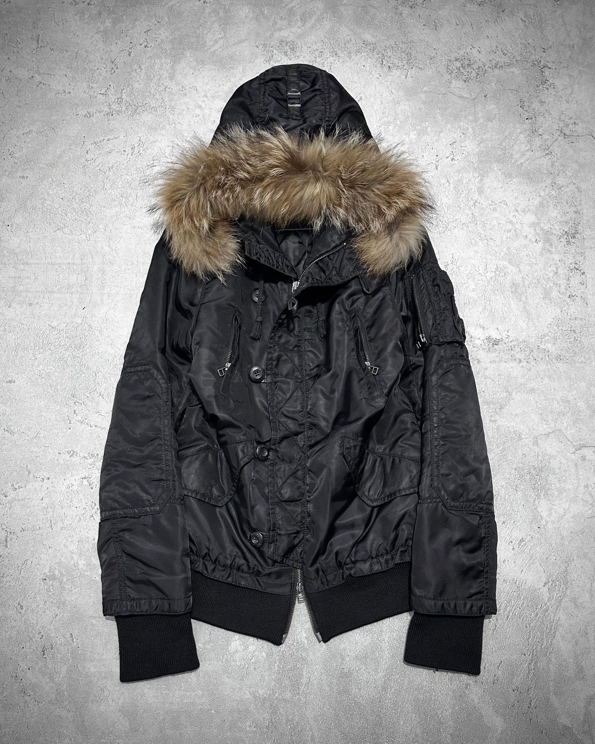 Japanese Brand Vkei Midas Faux Fur Jacket Kmrii Ifsixwasnine Style