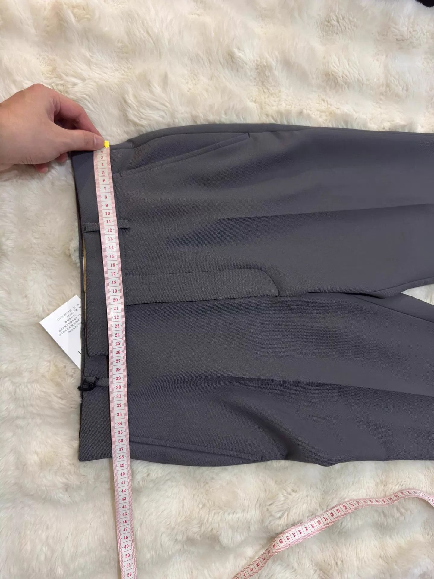 Gucci Gucci Gray Straight Wide-Leg Pants Size 44 New with Tags Size US 28 / EU 44 - 6 Thumbnail
