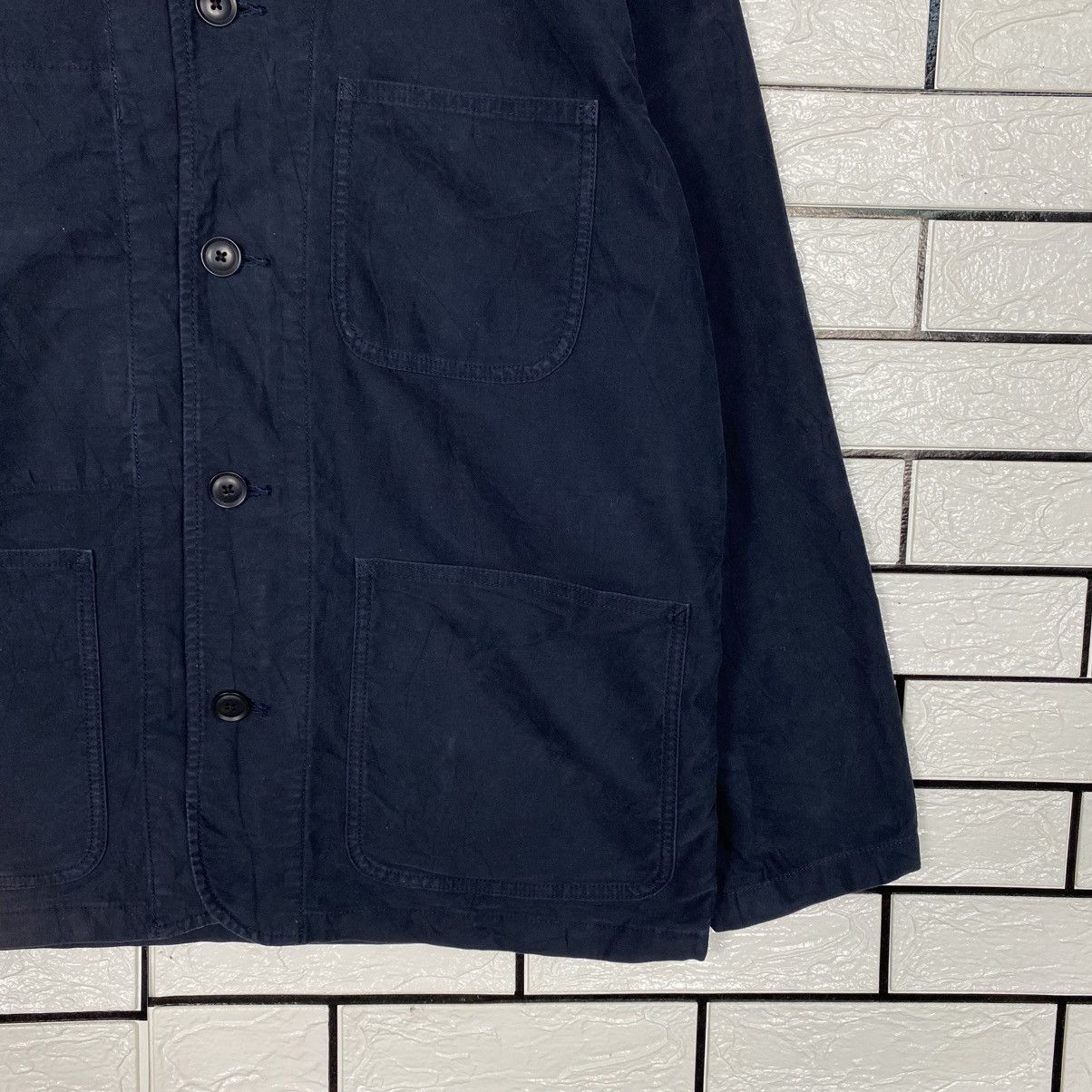 Japanese Brand 📌Vintage Chore Work Jacket Uniqlo Multi Pocket Issey Miyake Size US L / EU 52-54 / 3 - 6 Thumbnail