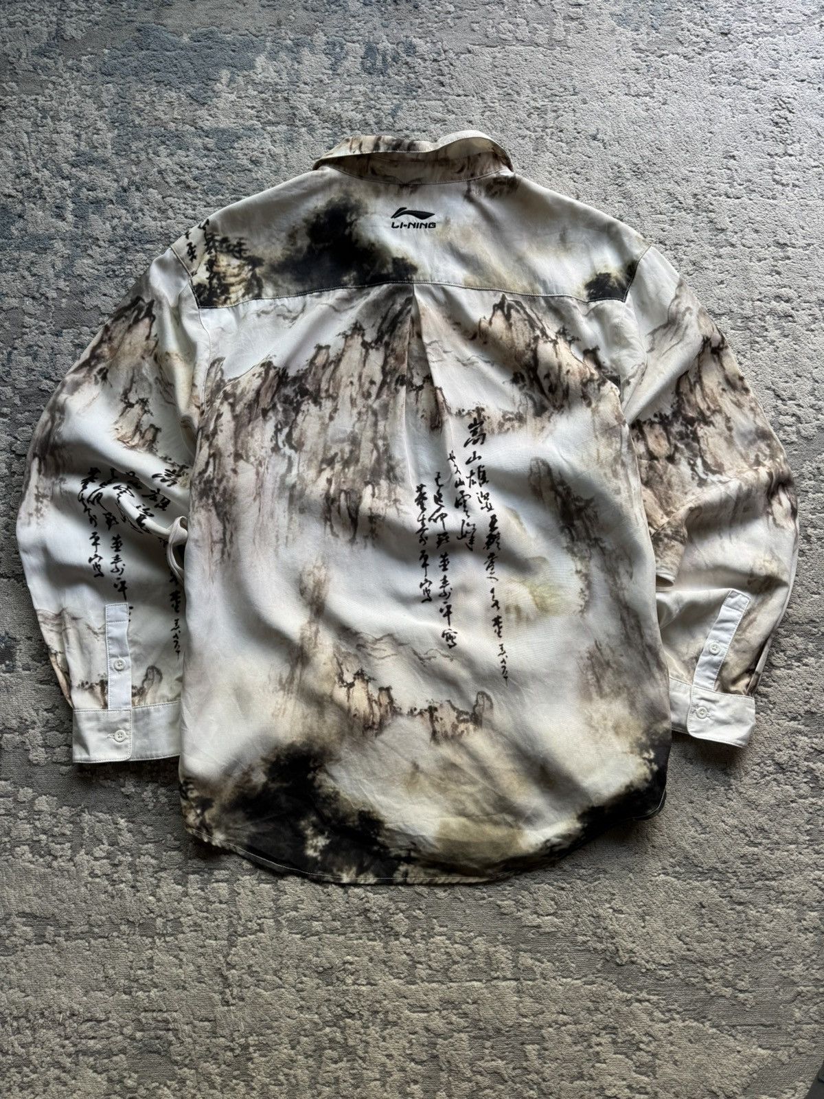 Li-Ning Li-Ning Multicolor Faded Shirt Size M Size US M / EU 48-50 / 2 - 4 Thumbnail