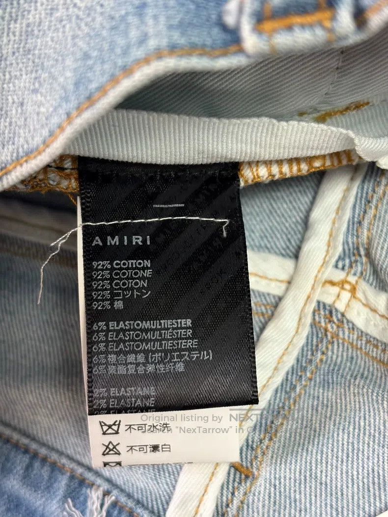 Amiri Amiri Size 30 Patch jeans with holes Size US 30 / EU 46 - 7 Thumbnail