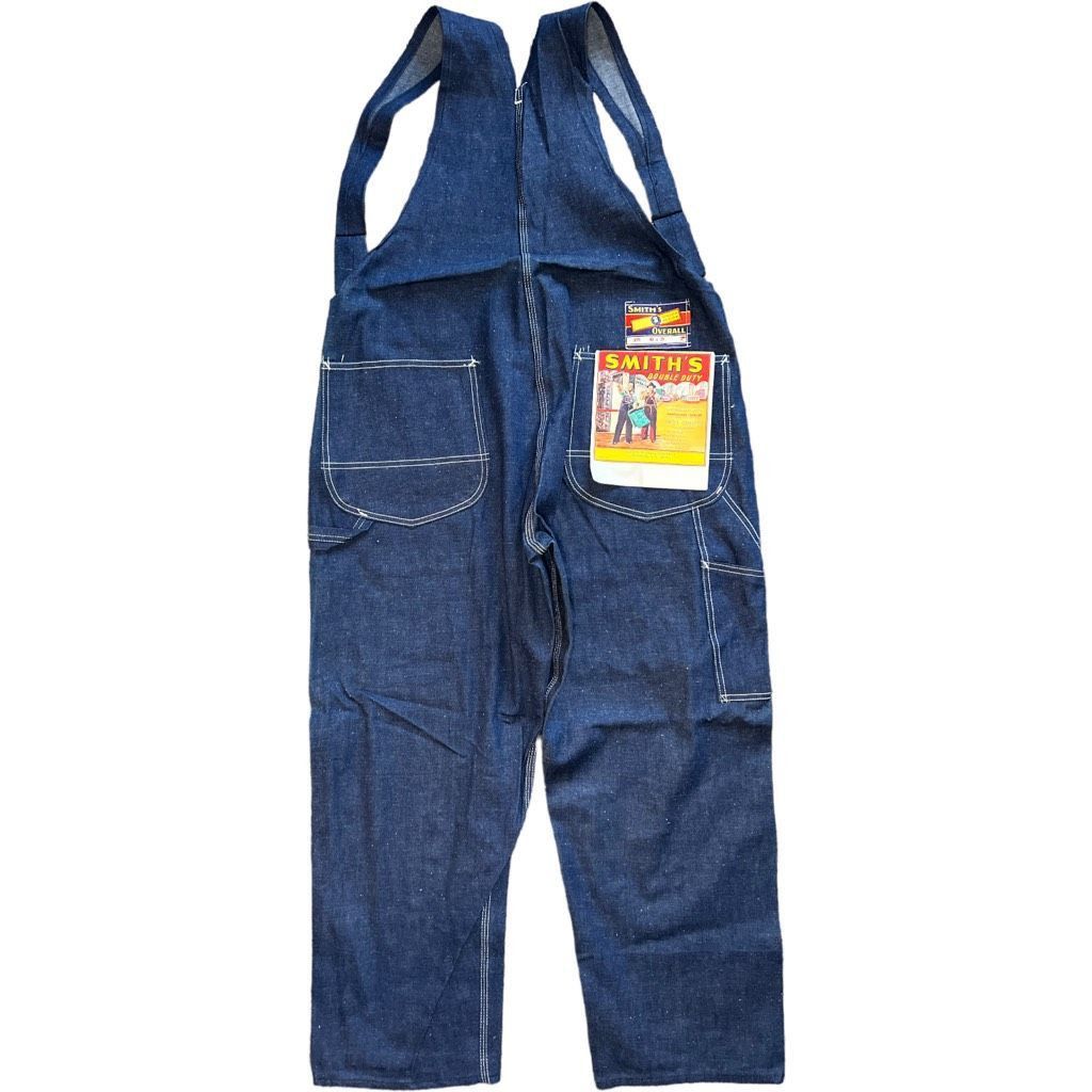 image of Vintage Big Smith Sanforized Union Made Overalls Union Usa M in Blue, Men's (Size 40)